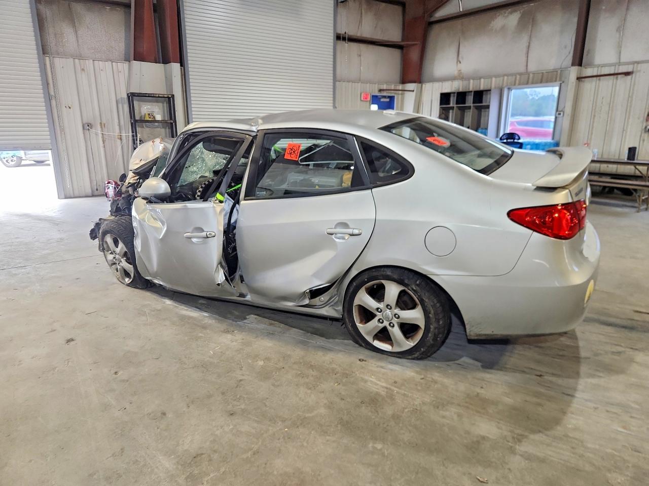 2008 Hyundai Elantra Gls Silver vin: KMHDU46D08U333967