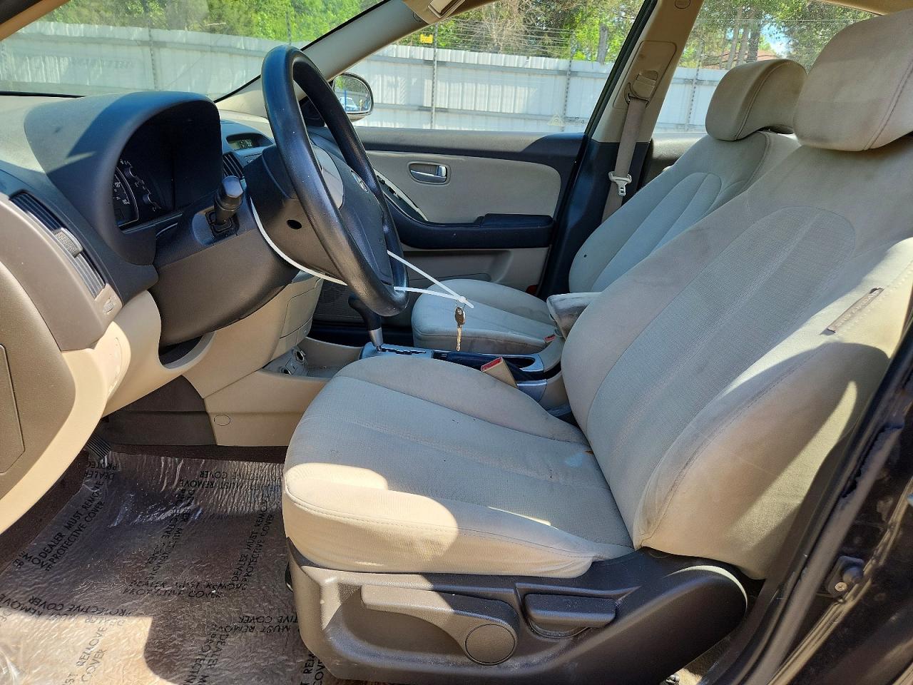 2008 Hyundai Elantra Black vin: KMHDU46D08U352051