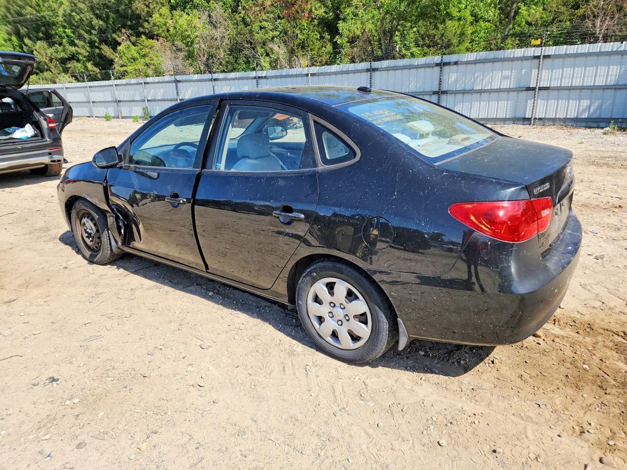 2008 Hyundai Elantra Black vin: KMHDU46D08U352051