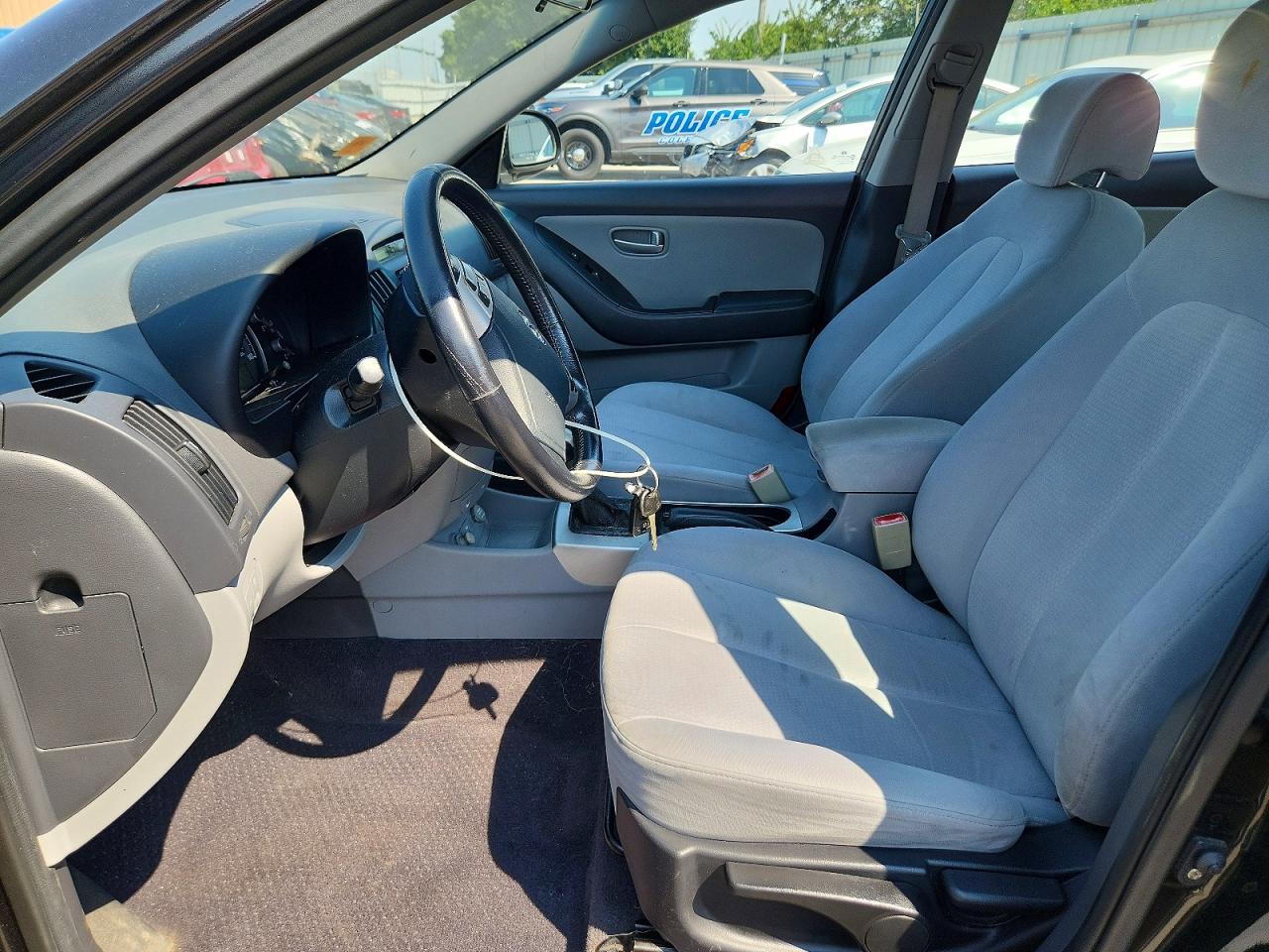 2008 Hyundai Elantra Gls Black vin: KMHDU46D08U359503