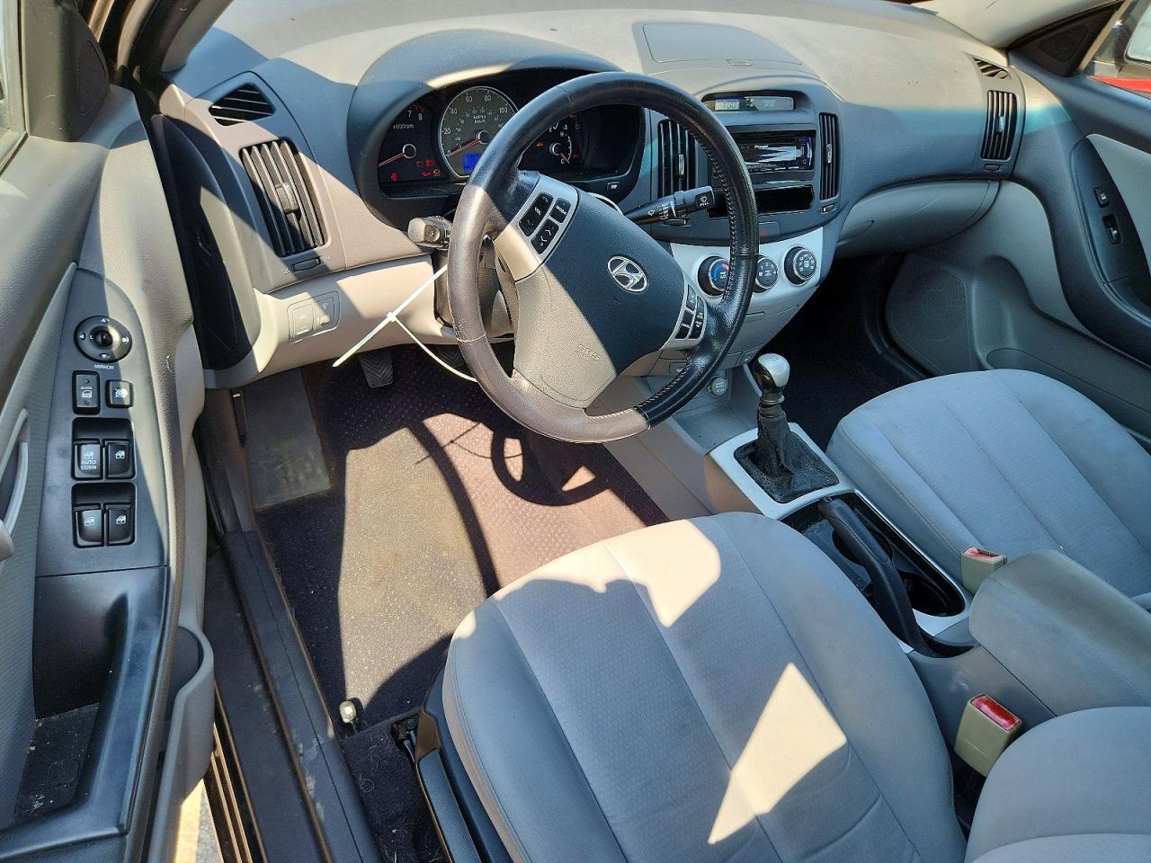 2008 Hyundai Elantra Gls Black vin: KMHDU46D08U359503