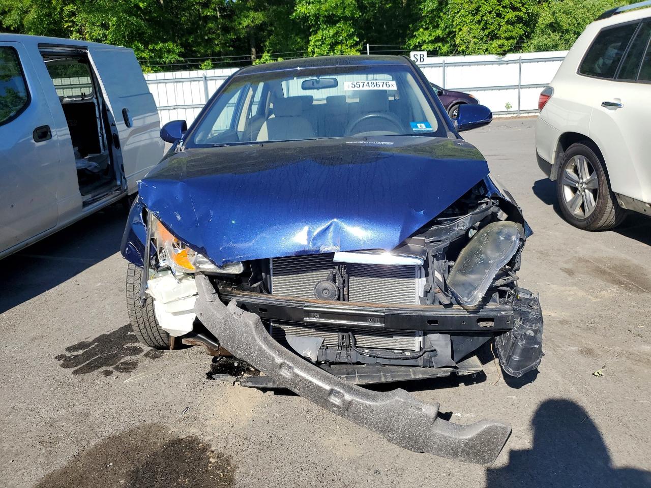 2008 Hyundai Elantra Gls Синий vin: KMHDU46D08U415312