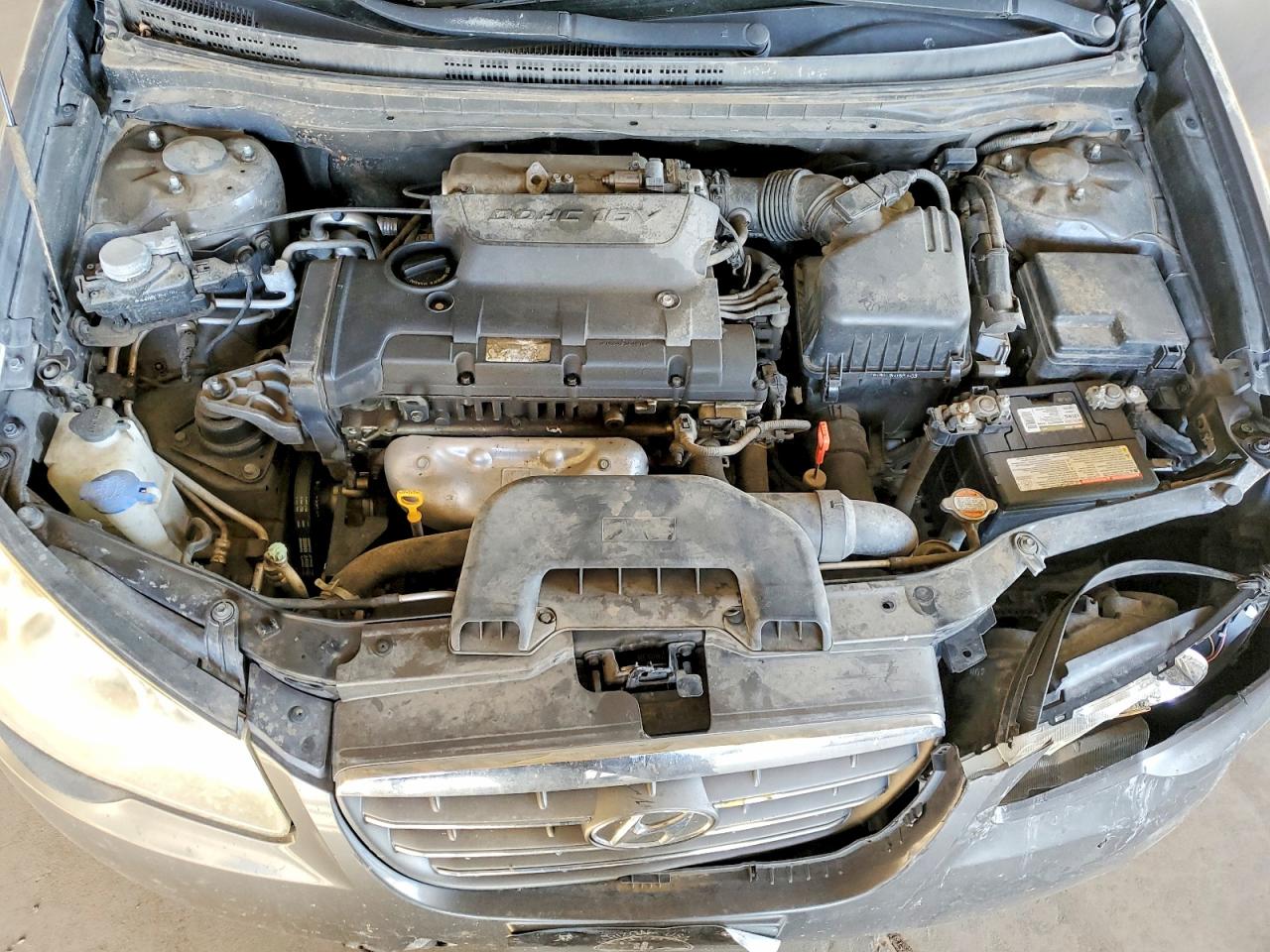 2008 Hyundai Elantra Gls/se/limited Gray vin: KMHDU46D08U443627