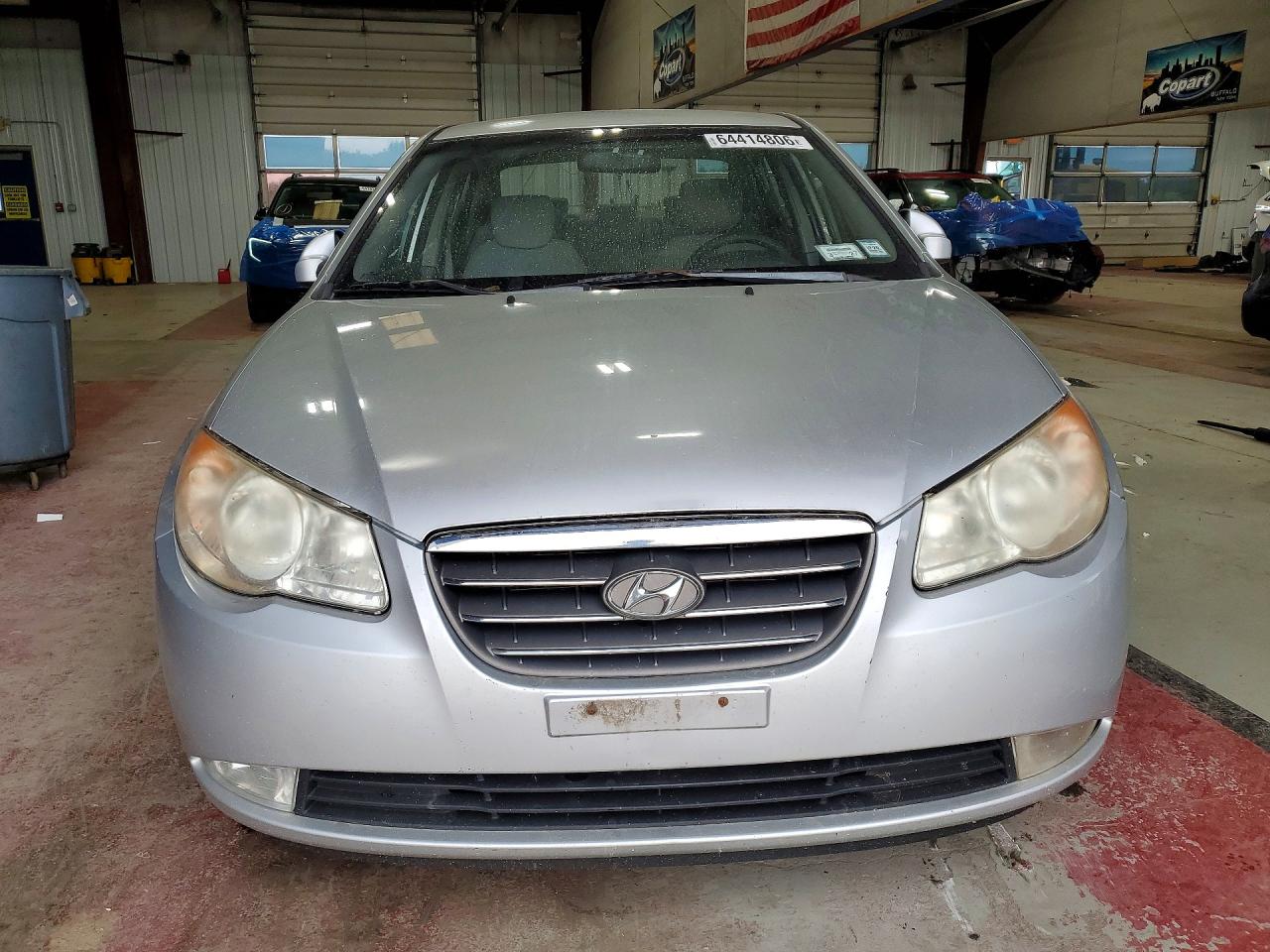 2008 Hyundai Elantra Gls Gray vin: KMHDU46D08U456166