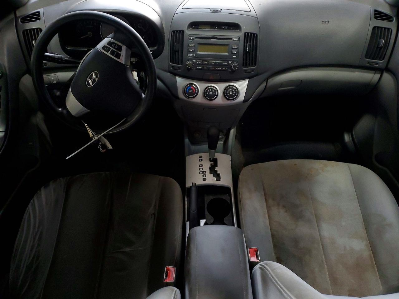 2008 Hyundai Elantra Gls Gray vin: KMHDU46D08U456166