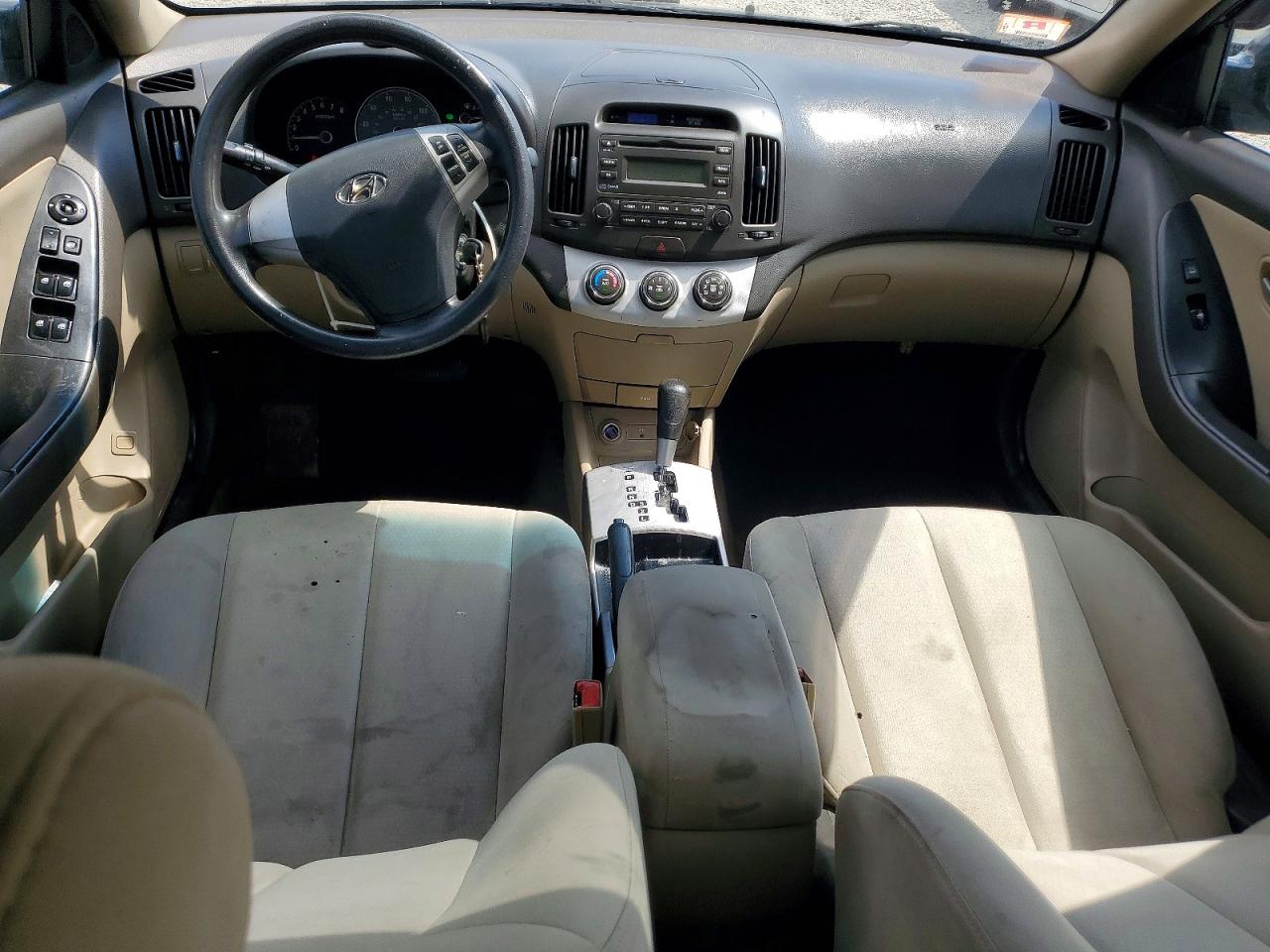 2008 Hyundai Elantra Gls Black vin: KMHDU46D08U462257