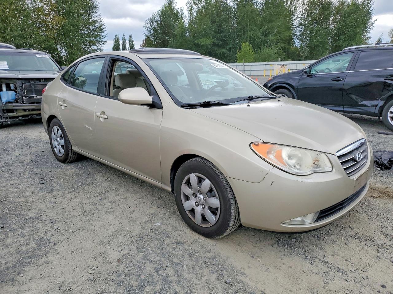 2008 Hyundai Elantra Gls Gold vin: KMHDU46D08U538155
