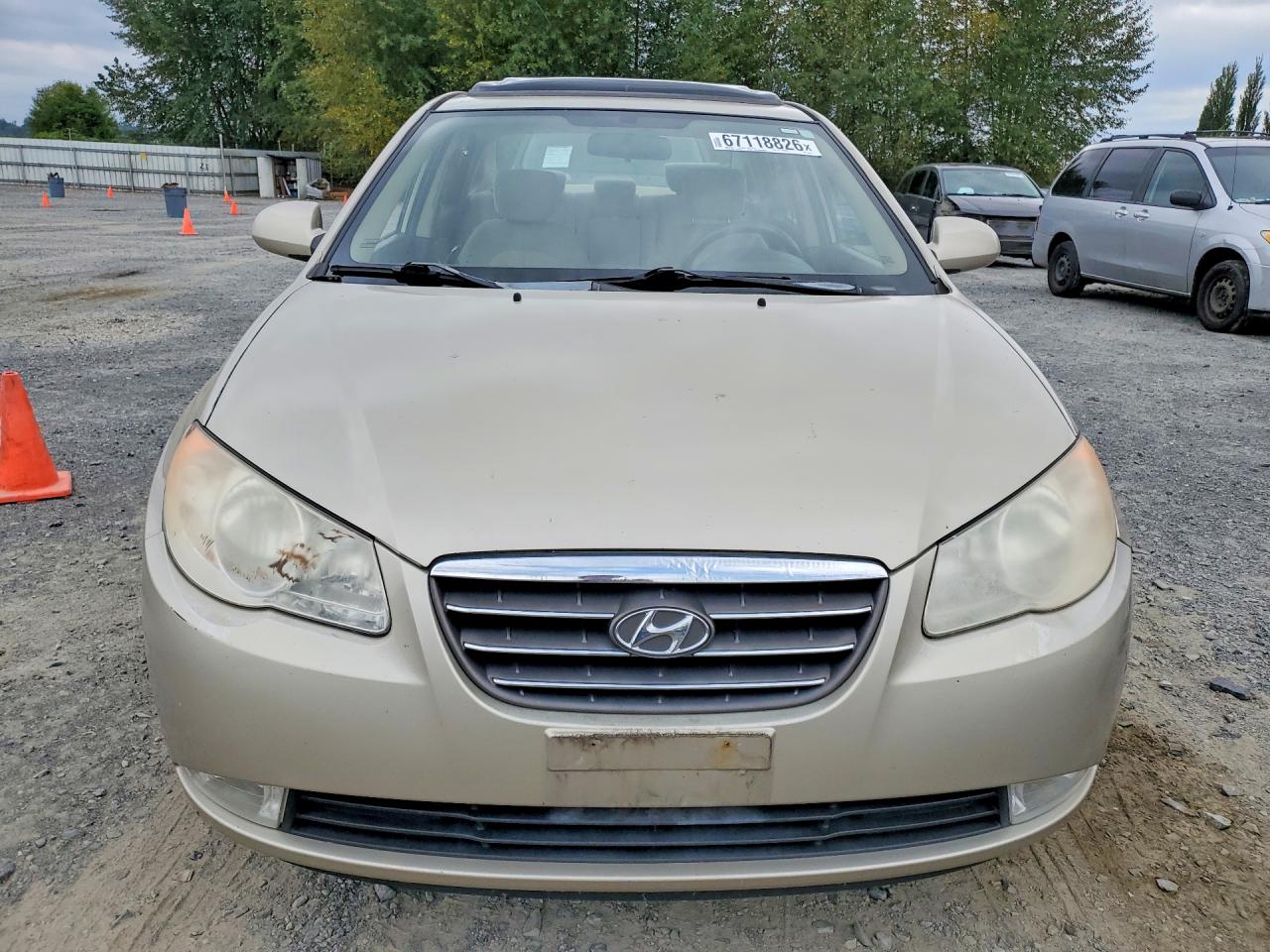 2008 Hyundai Elantra Gls Gold vin: KMHDU46D08U538155