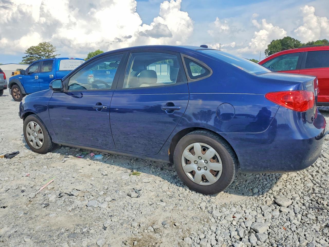 2009 Hyundai Elantra Gls Blue vin: KMHDU46D09U604401