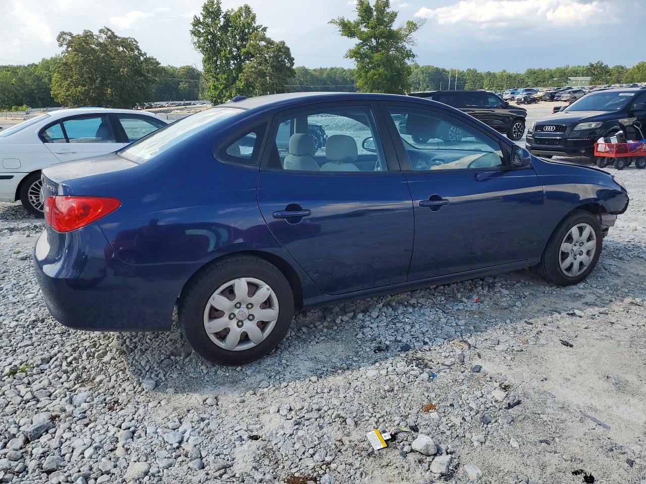 2009 Hyundai Elantra Gls Blue vin: KMHDU46D09U604401