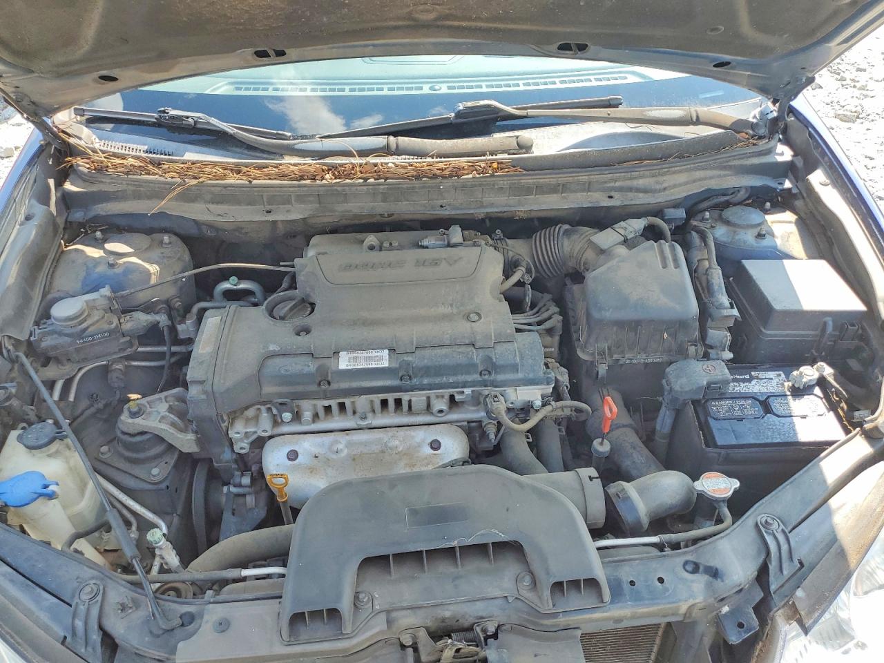 2009 Hyundai Elantra Gls Blue vin: KMHDU46D09U604401