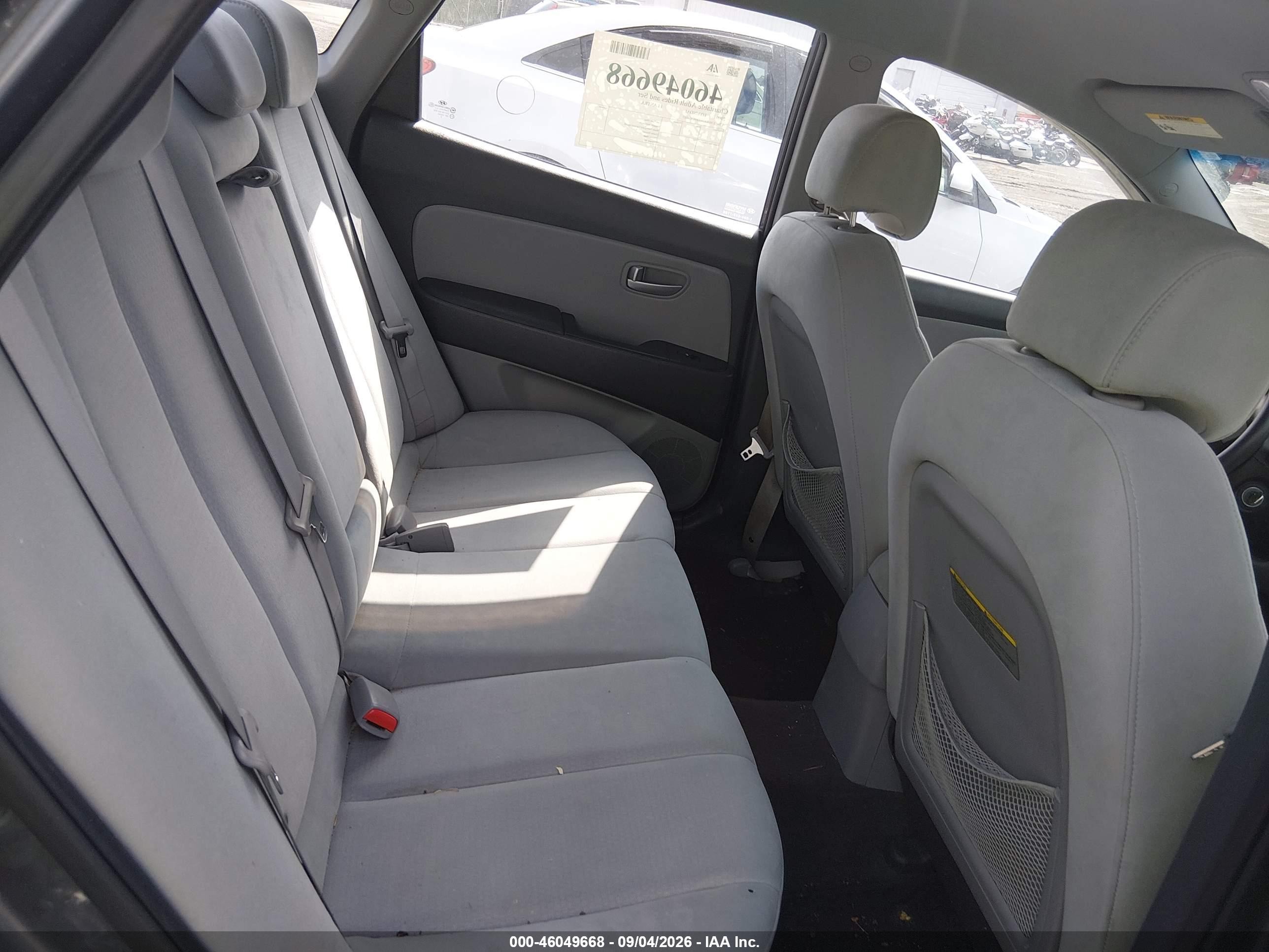 2009 Hyundai Elantra Gls Gray vin: KMHDU46D09U634563