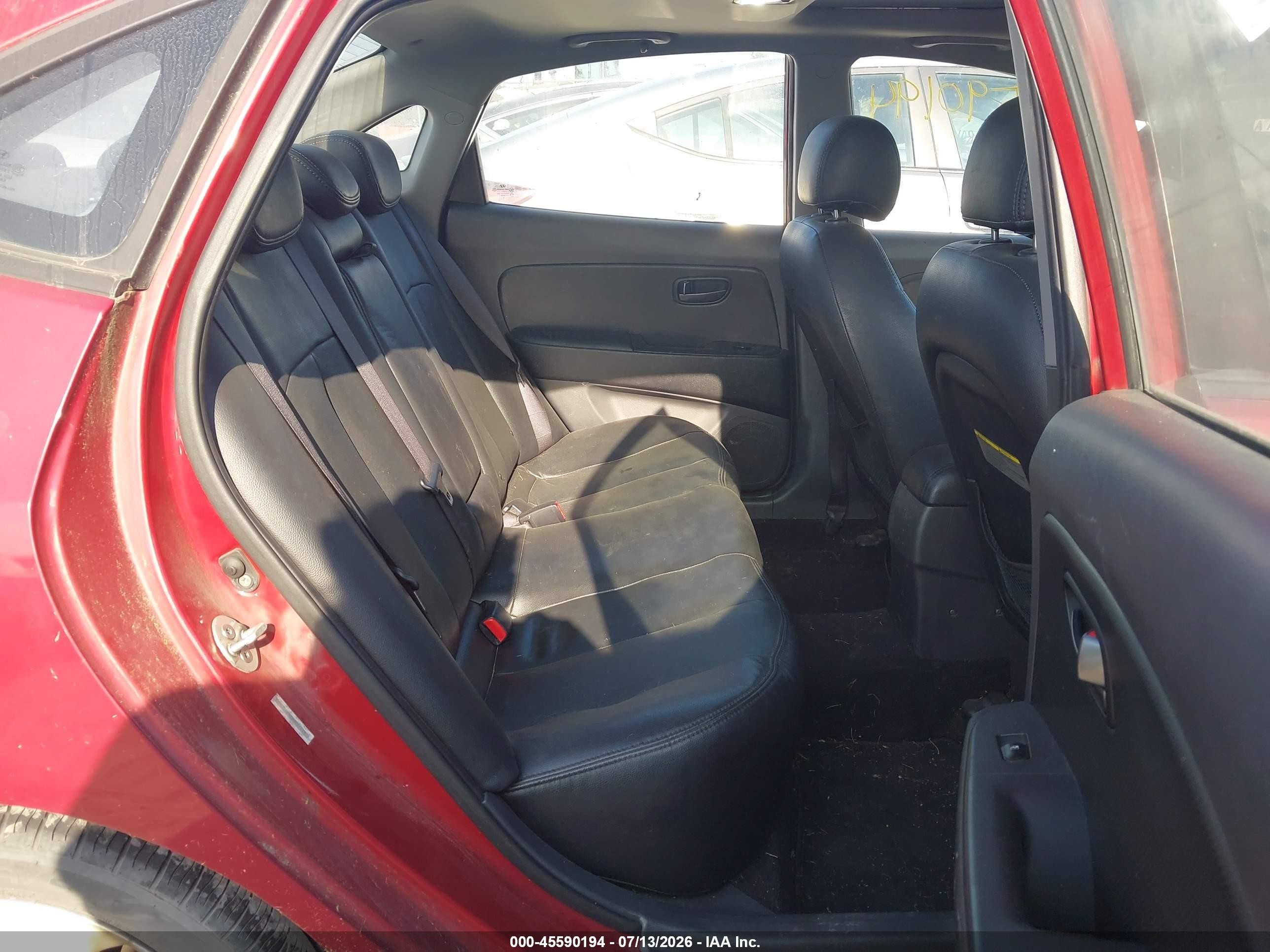 2009 Hyundai Elantra Se Красный vin: KMHDU46D09U657115