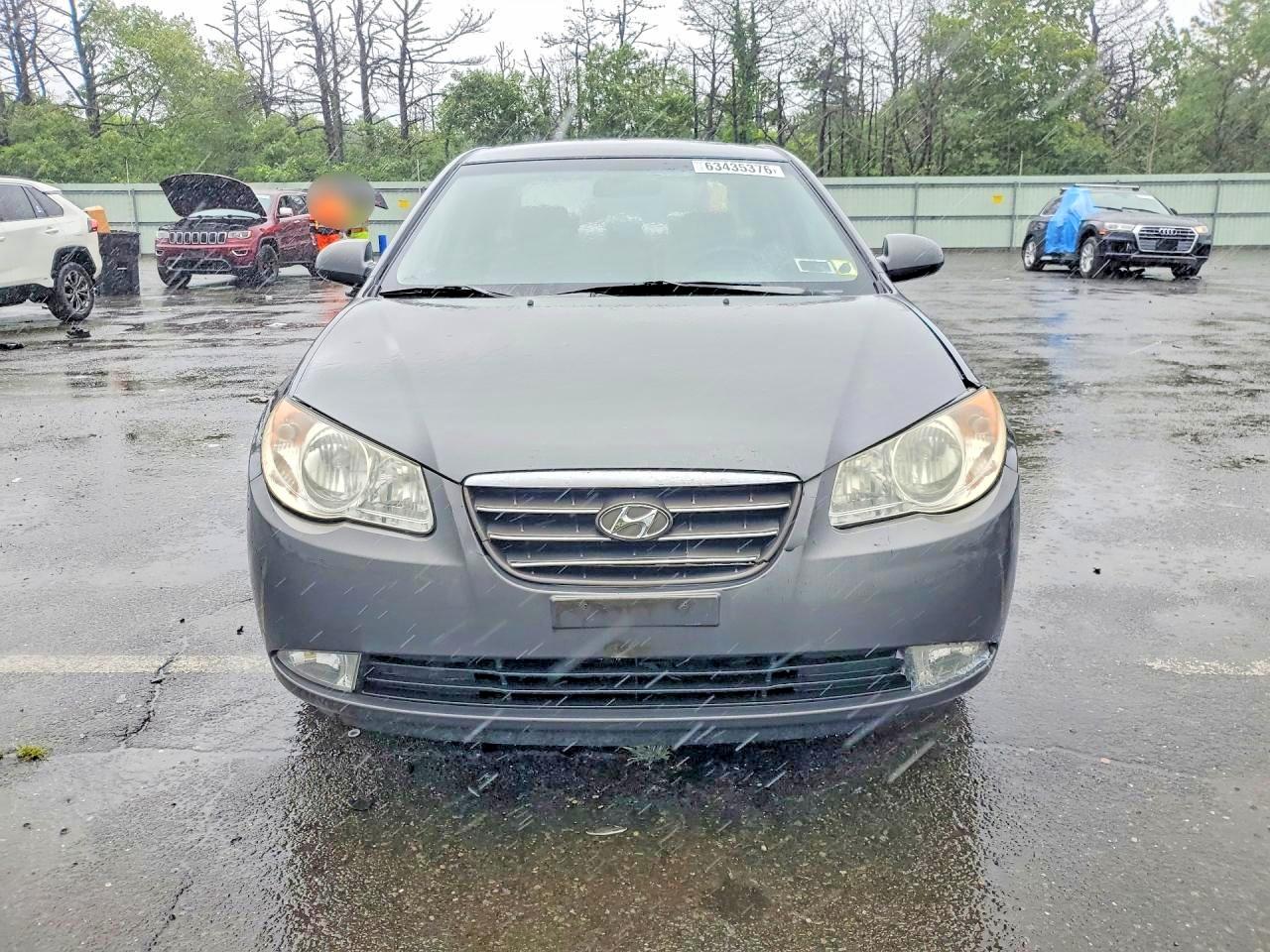 2009 Hyundai Elantra Gls Gray vin: KMHDU46D09U668874