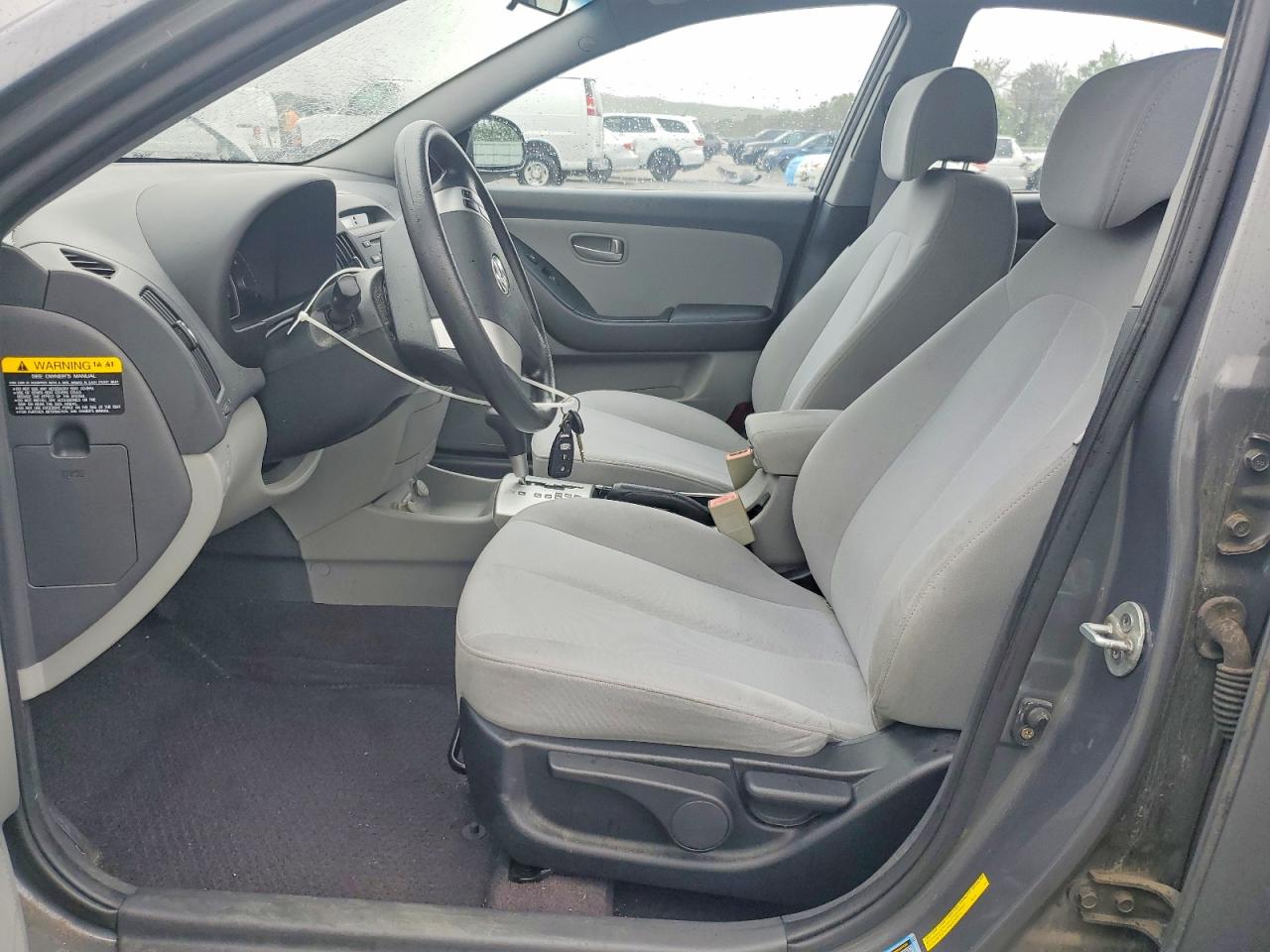 2009 Hyundai Elantra Gls Gray vin: KMHDU46D09U668874