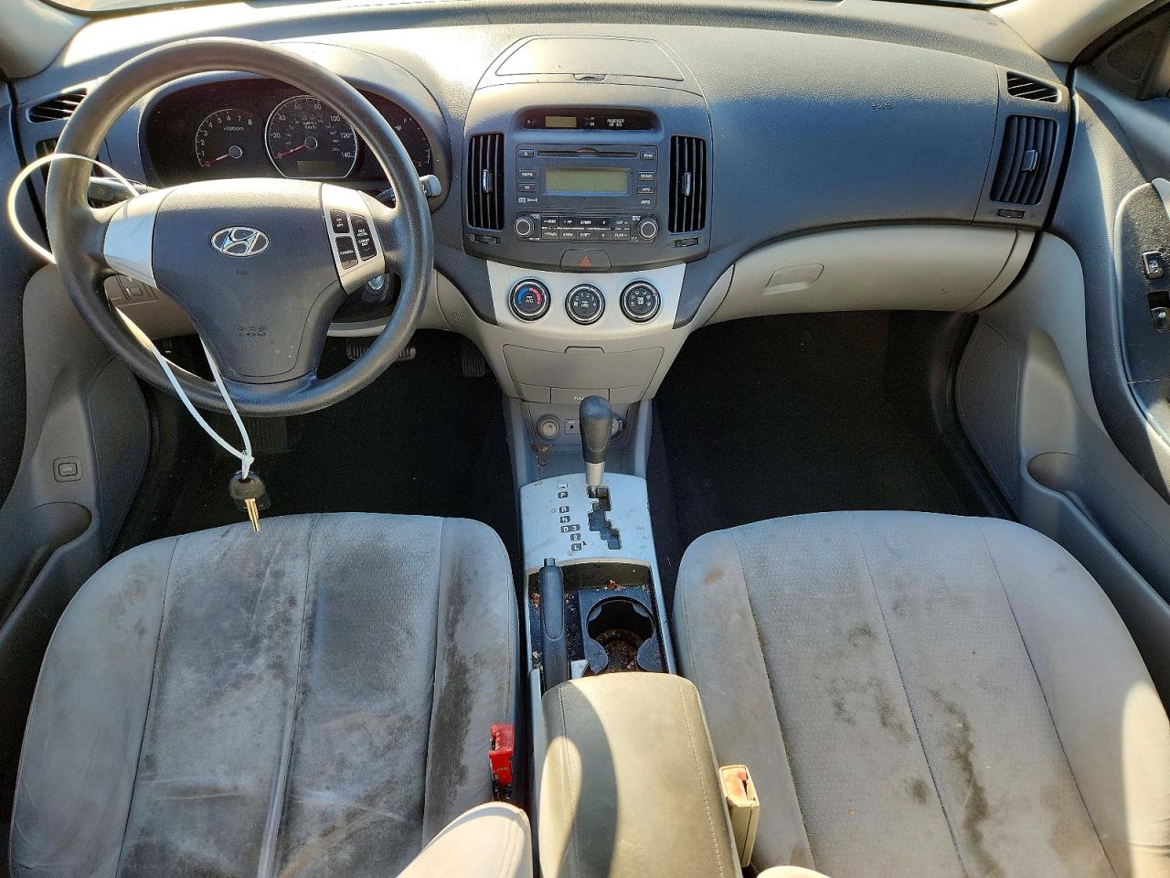 2009 Hyundai Elantra Gls Black vin: KMHDU46D09U691782