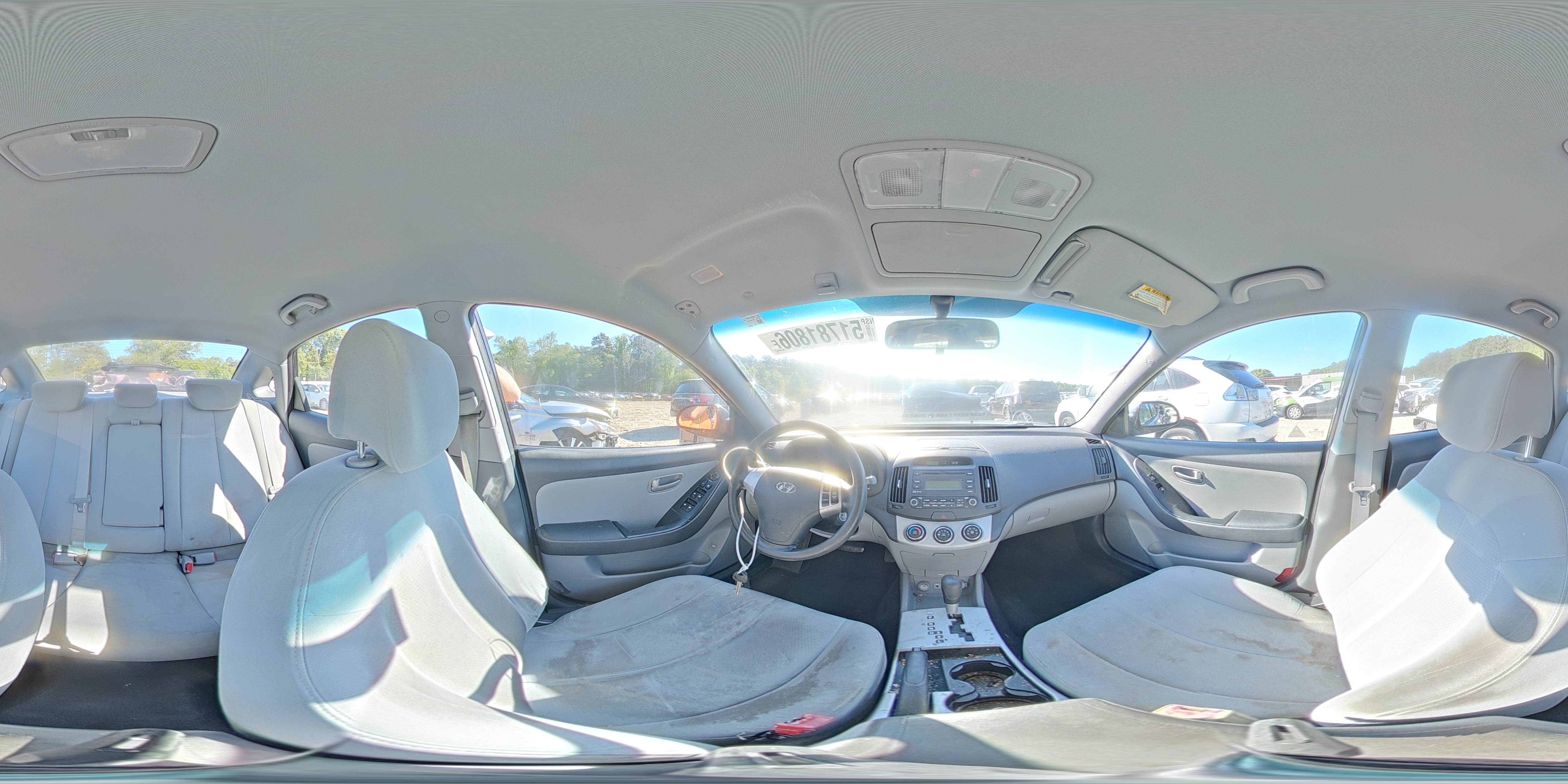 2009 Hyundai Elantra Gls Black vin: KMHDU46D09U691782