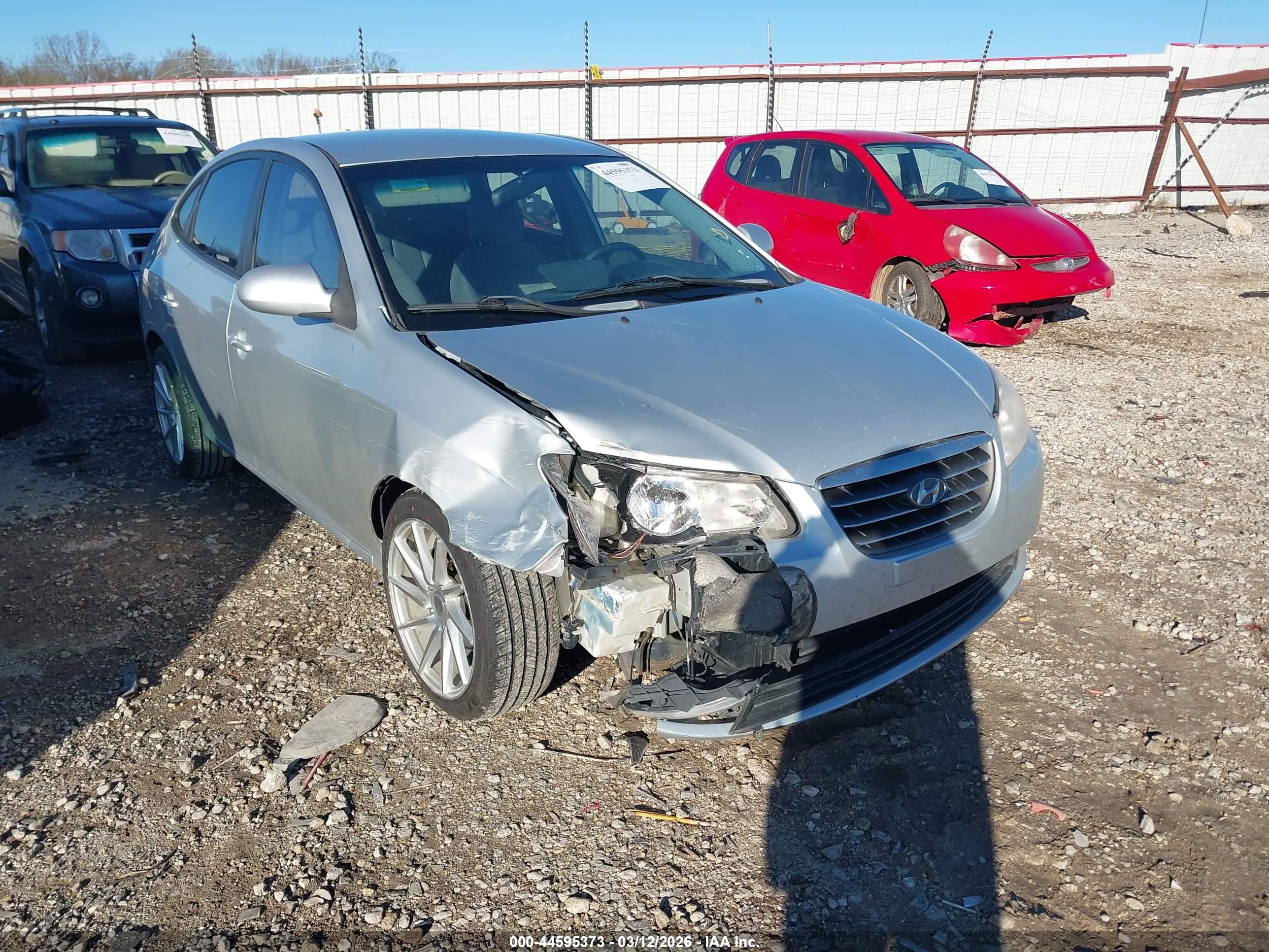 2009 Hyundai Elantra Se Серебряный vin: KMHDU46D09U693306