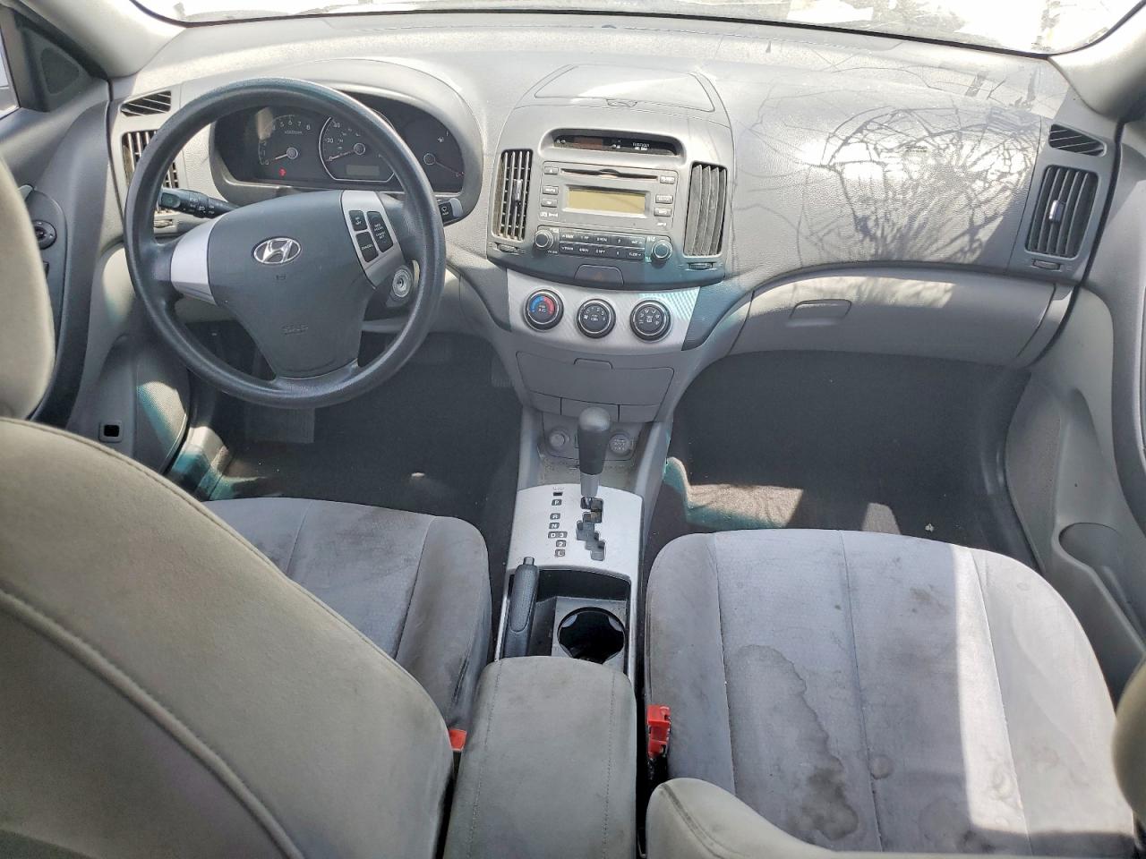 2009 Hyundai Elantra Gls Серебряный vin: KMHDU46D09U706152