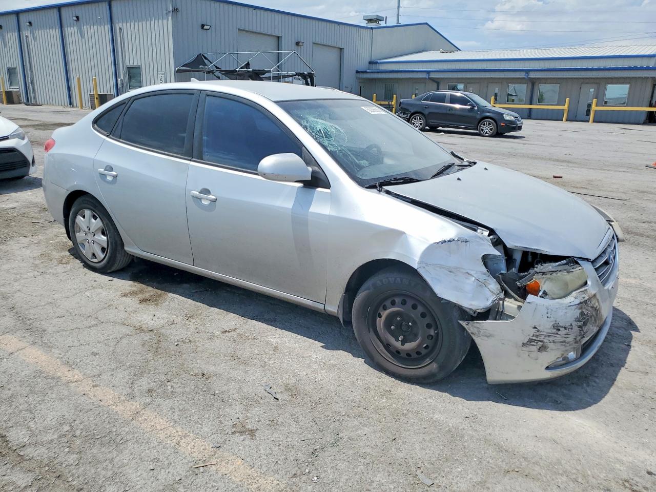 2009 Hyundai Elantra Gls Серебряный vin: KMHDU46D09U706152