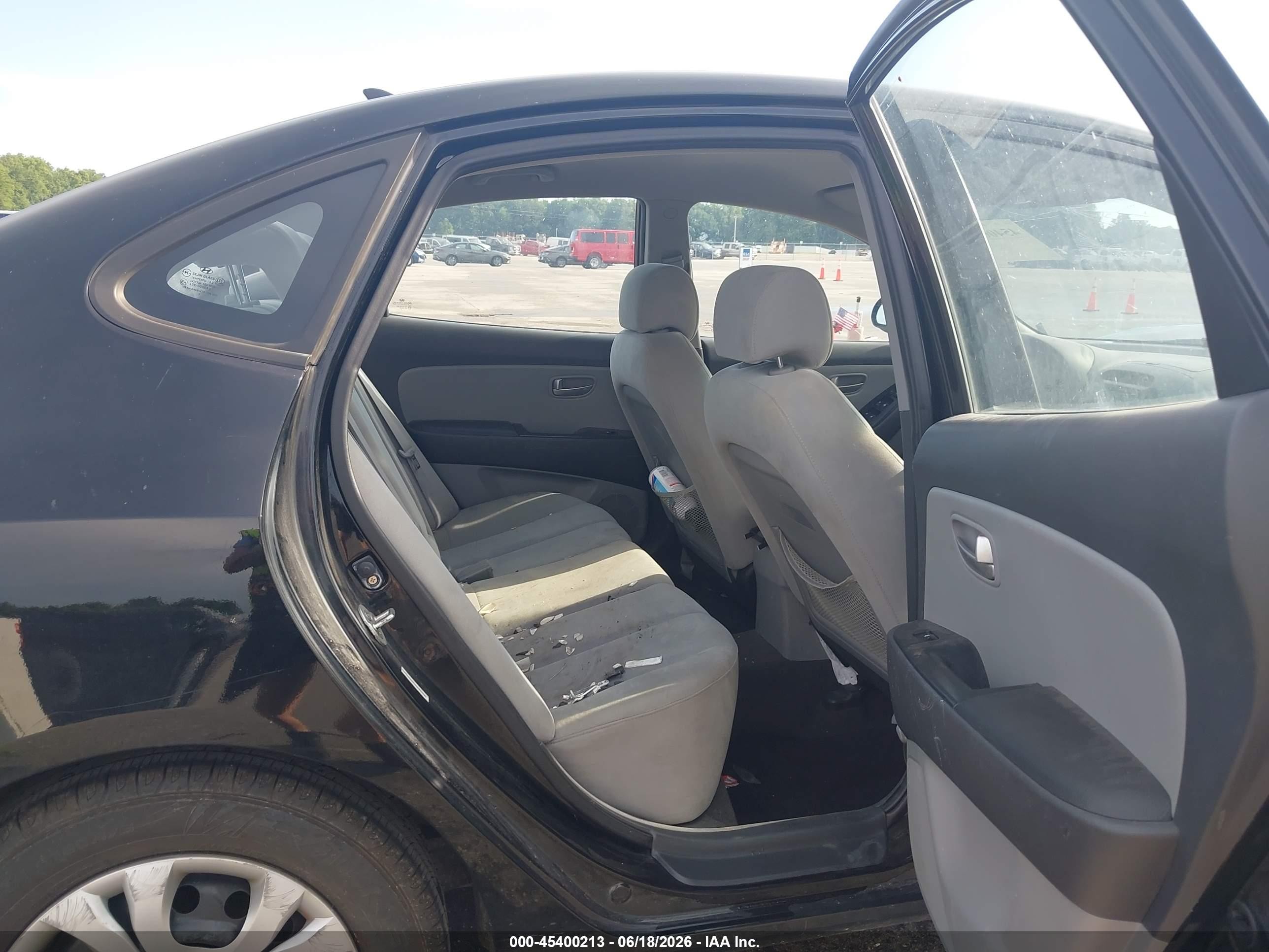 2009 Hyundai Elantra Gls Black vin: KMHDU46D09U781224