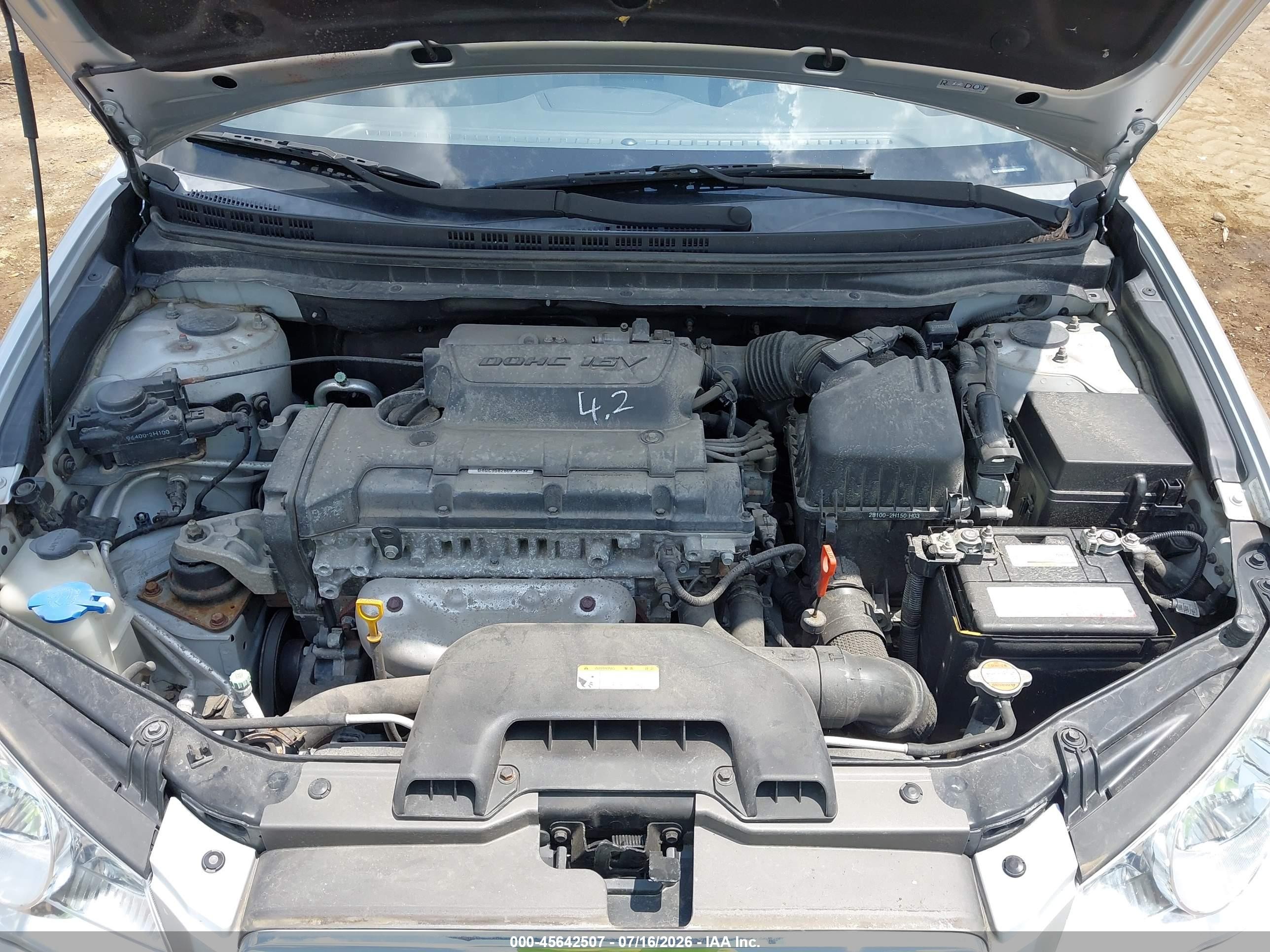 2009 Hyundai Elantra Gls Серебряный vin: KMHDU46D09U793325
