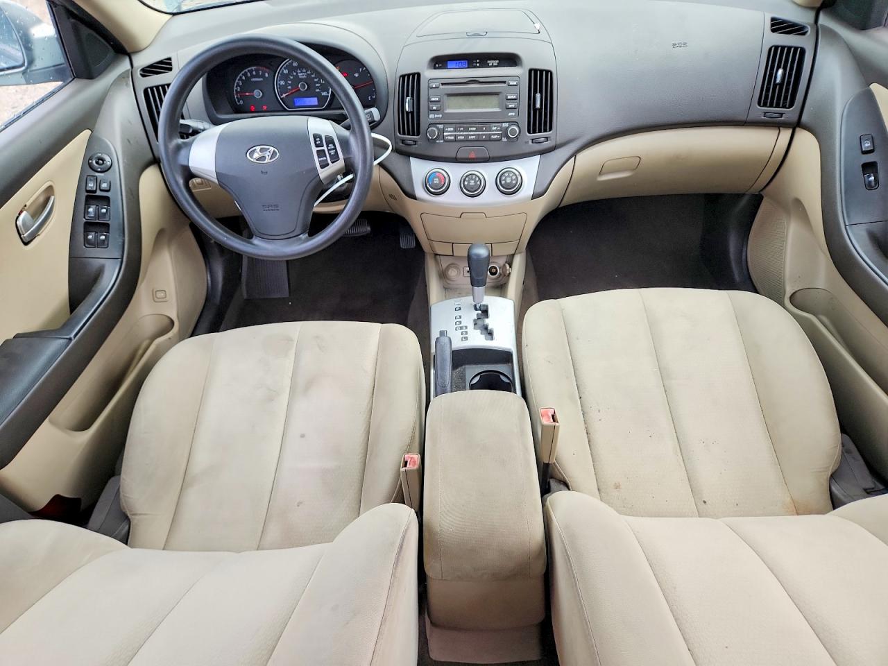 2009 Hyundai Elantra Gls Gray vin: KMHDU46D09U806994