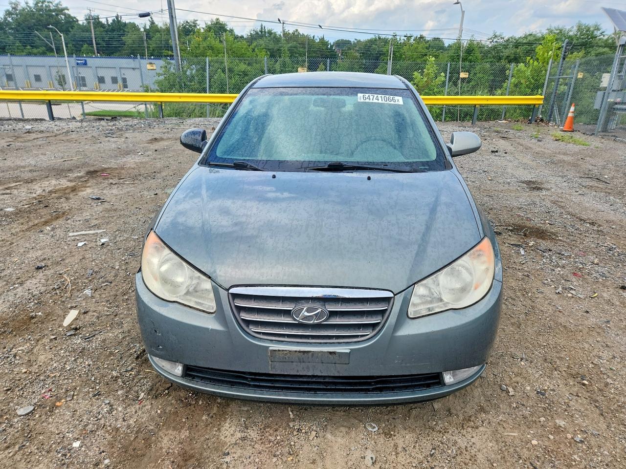2009 Hyundai Elantra Gls Gray vin: KMHDU46D09U806994