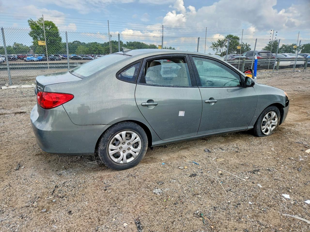 2009 Hyundai Elantra Gls Gray vin: KMHDU46D09U806994