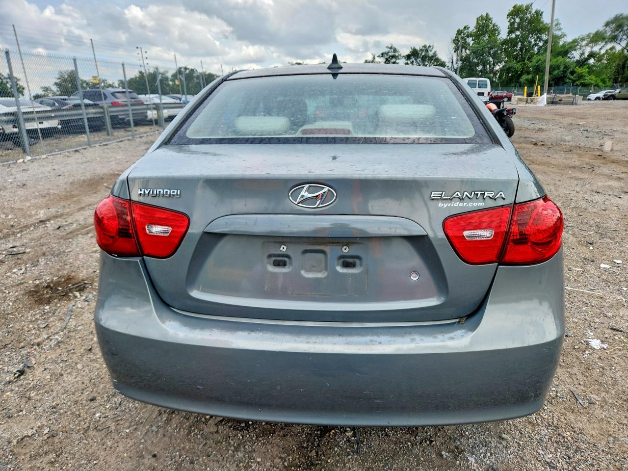 2009 Hyundai Elantra Gls Gray vin: KMHDU46D09U806994