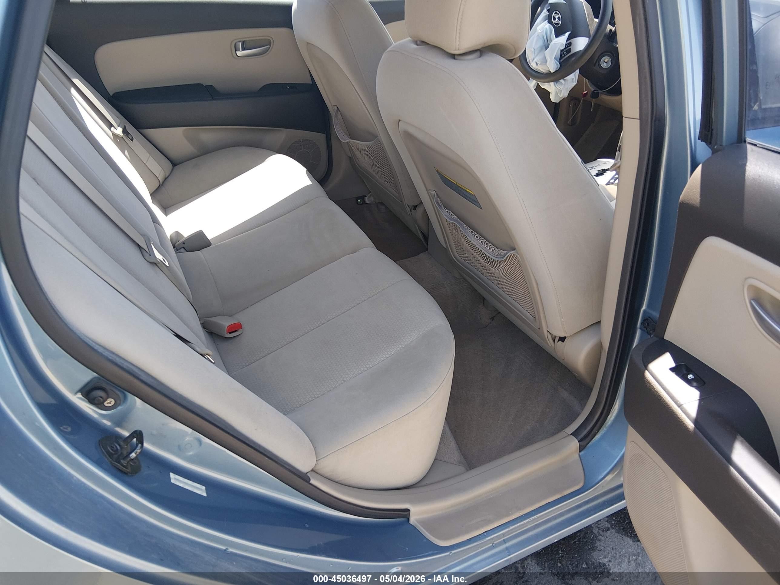 2007 Hyundai Elantra Gls/limited/se Синий vin: KMHDU46D17U048645