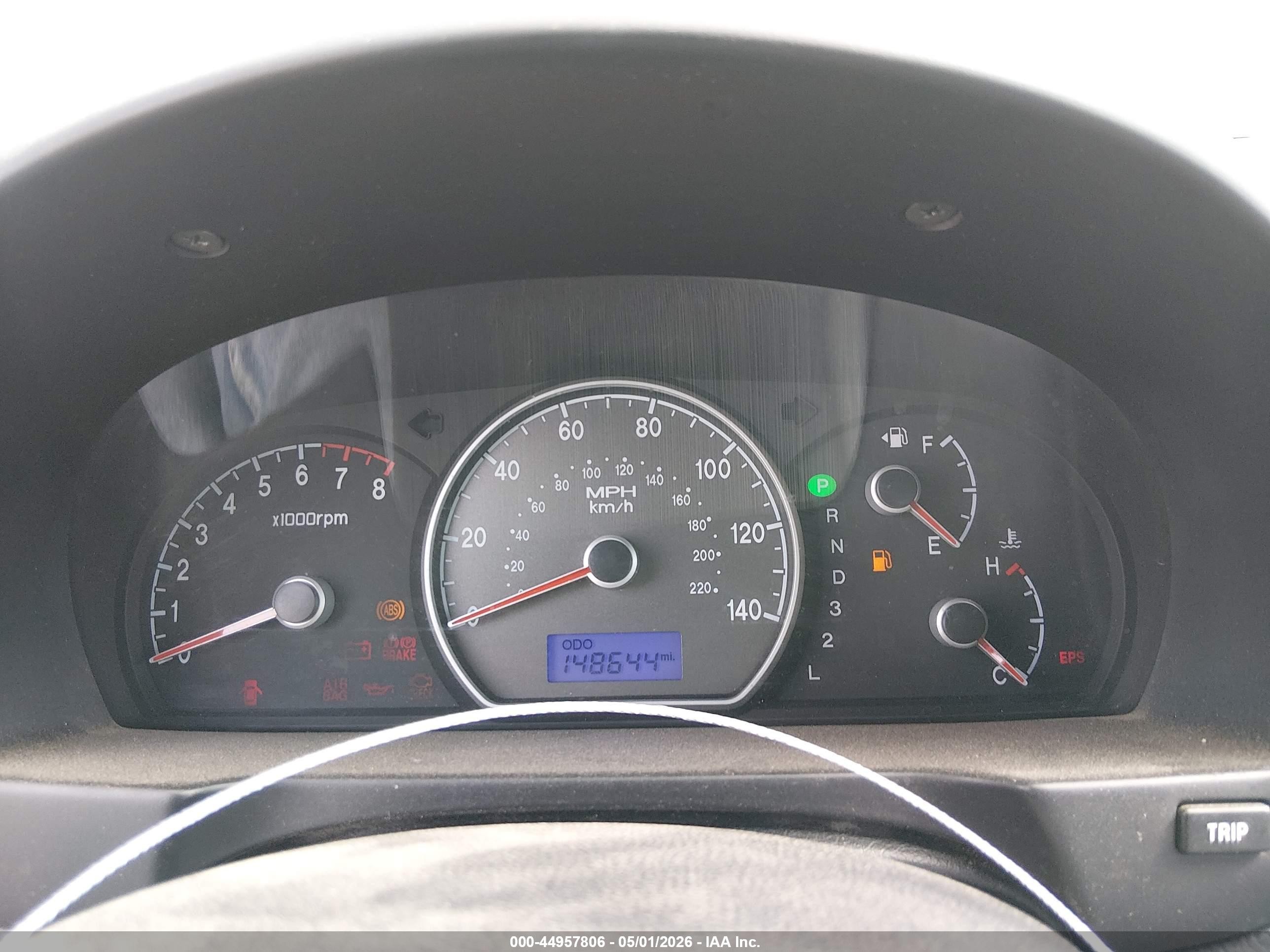 2007 Hyundai Elantra Gls/limited/se Blue vin: KMHDU46D17U139348