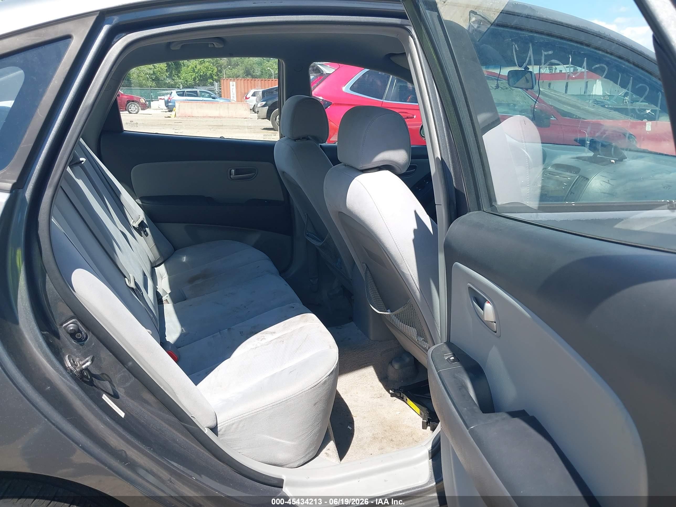 2007 Hyundai Elantra Gls/ltd/se Gray vin: KMHDU46D17U175329