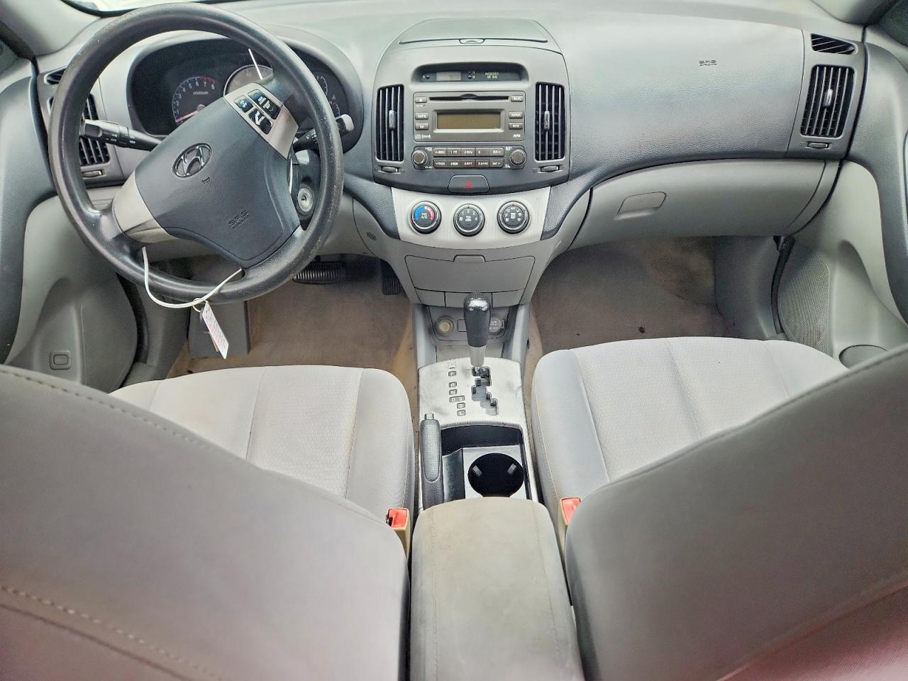 2007 Hyundai Elantra Gls Silver vin: KMHDU46D17U207437