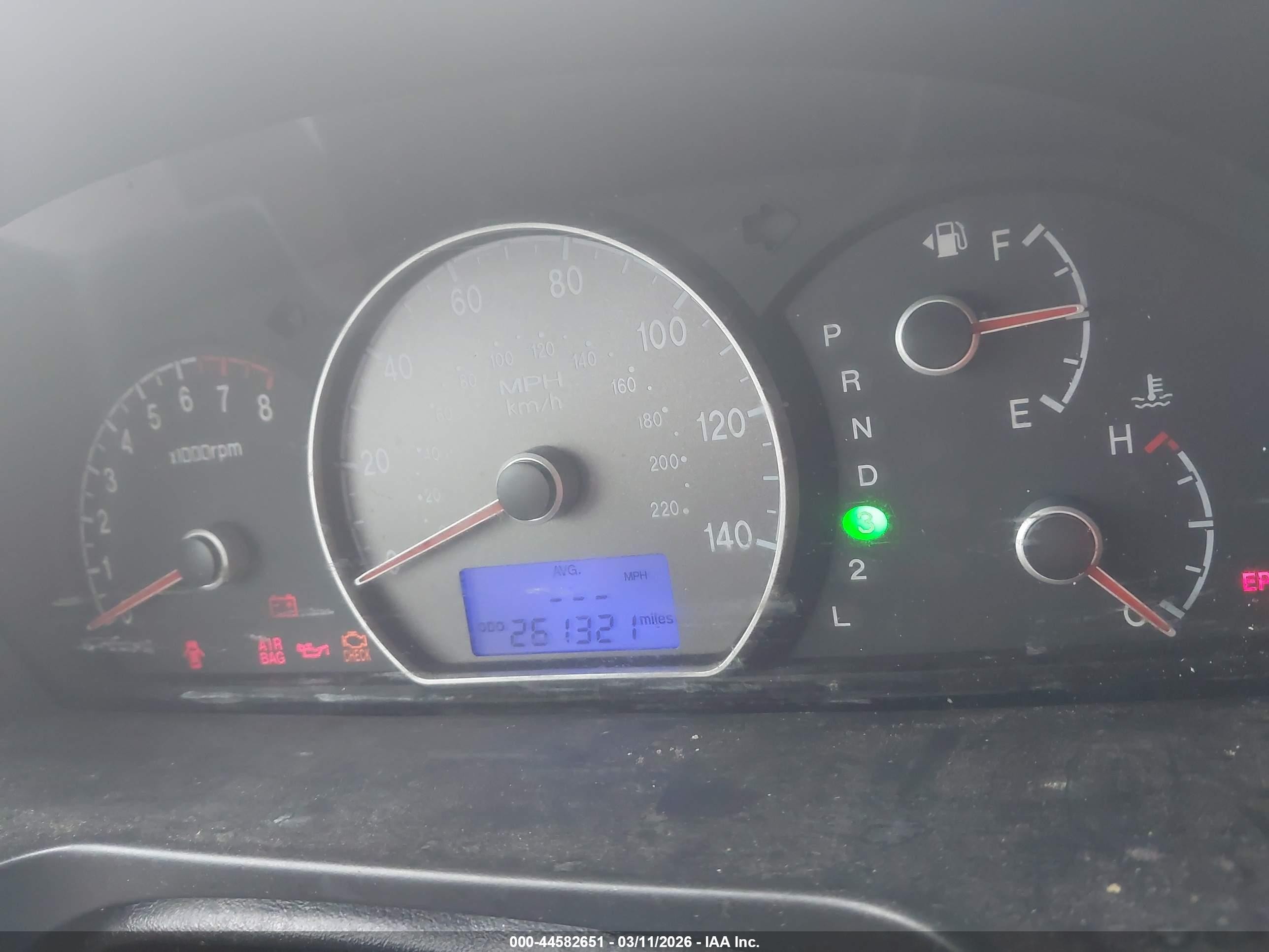 2007 Hyundai Elantra Gls/limited/se Champagne vin: KMHDU46D17U238316