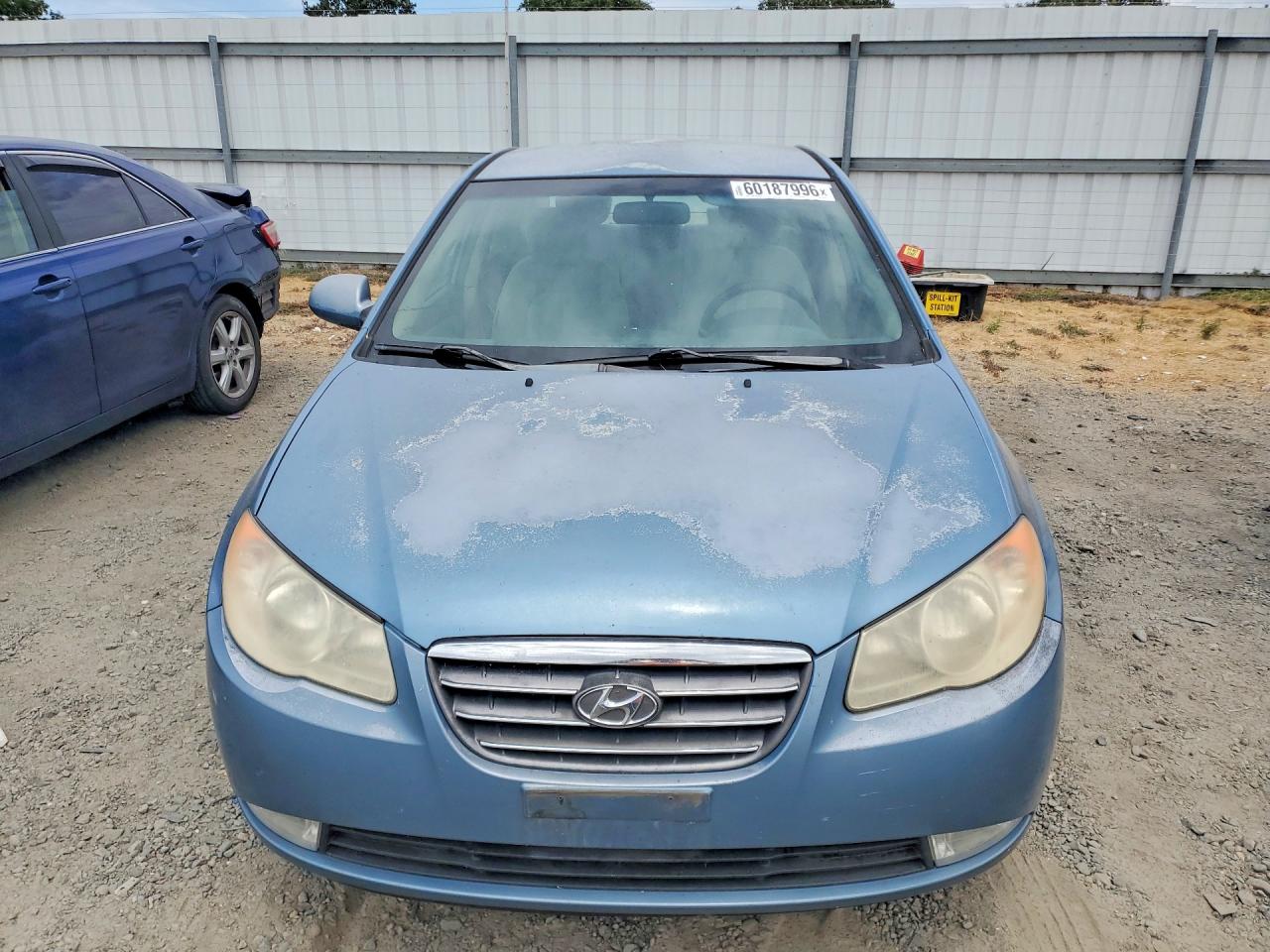 2007 Hyundai Elantra Blue vin: KMHDU46D17U262454
