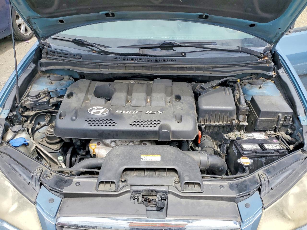 2007 Hyundai Elantra Blue vin: KMHDU46D17U262454