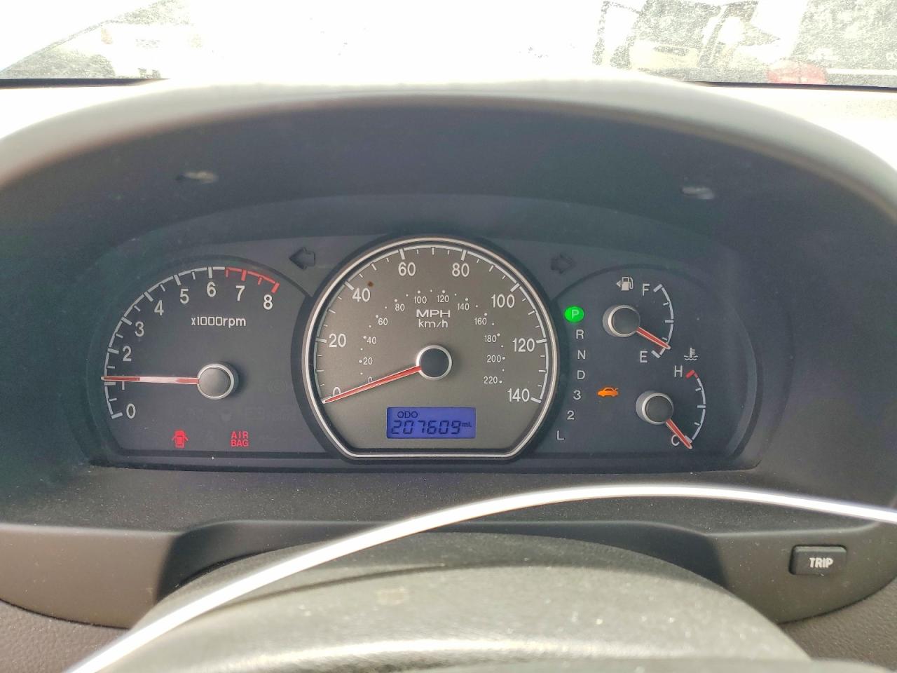2007 Hyundai Elantra Blue vin: KMHDU46D17U262454