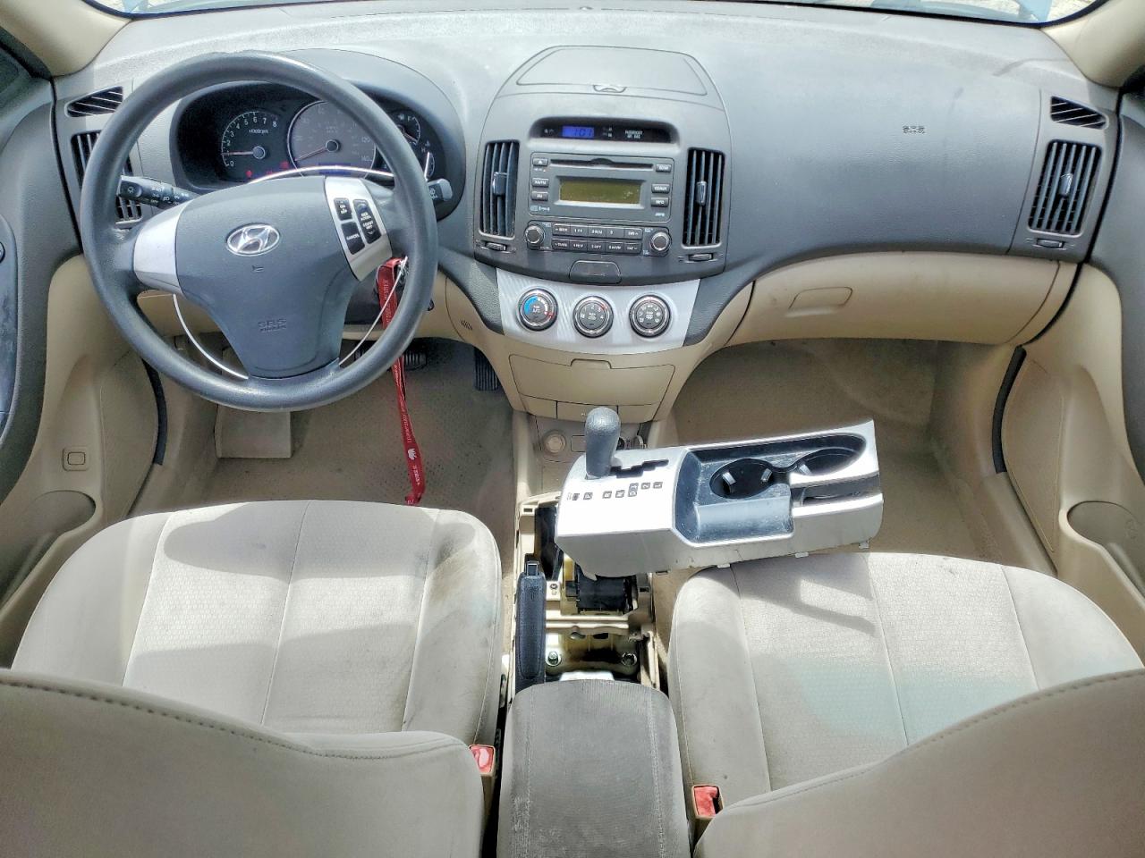 2007 Hyundai Elantra Blue vin: KMHDU46D17U262454