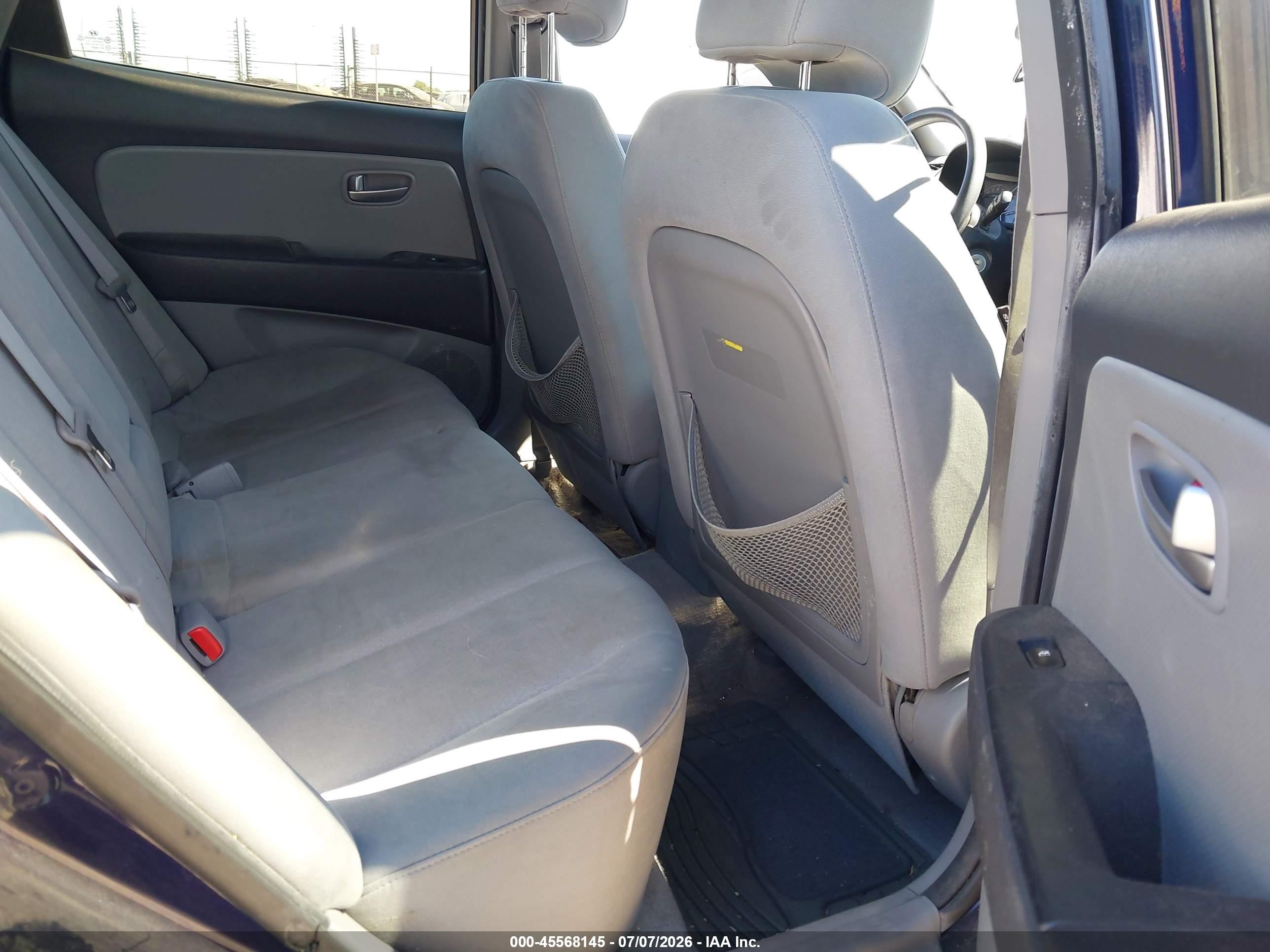2008 Hyundai Elantra Gls/se Blue vin: KMHDU46D18U321522