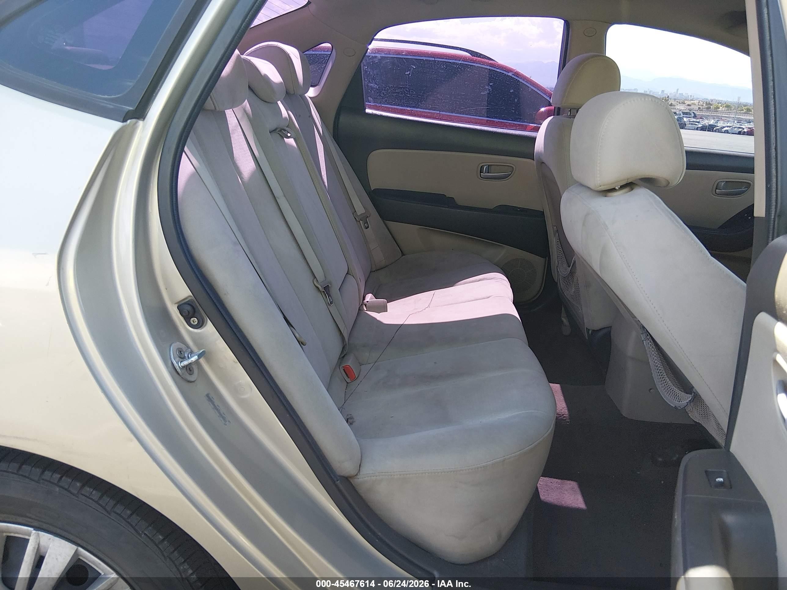 2008 Hyundai Elantra Gls/se Tan vin: KMHDU46D18U336411
