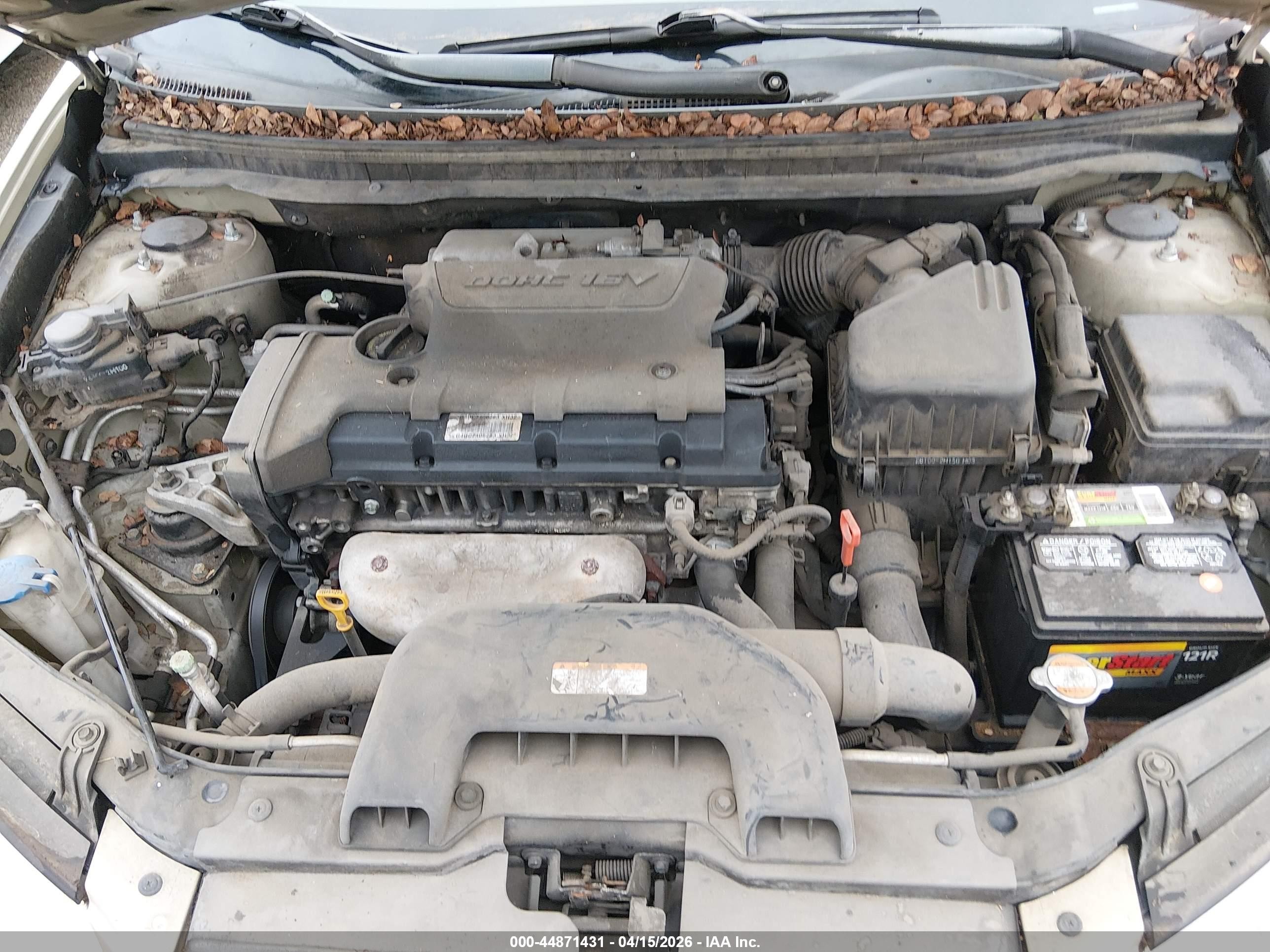 2008 Hyundai Elantra Gls/se Золотой vin: KMHDU46D18U386855