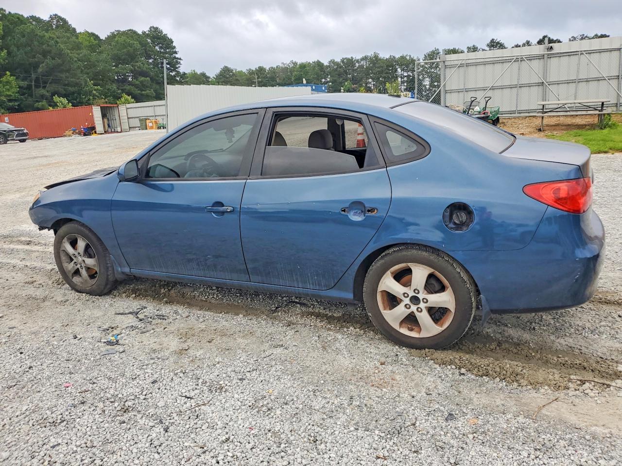 2008 Hyundai Elantra Gls Blue vin: KMHDU46D18U482744