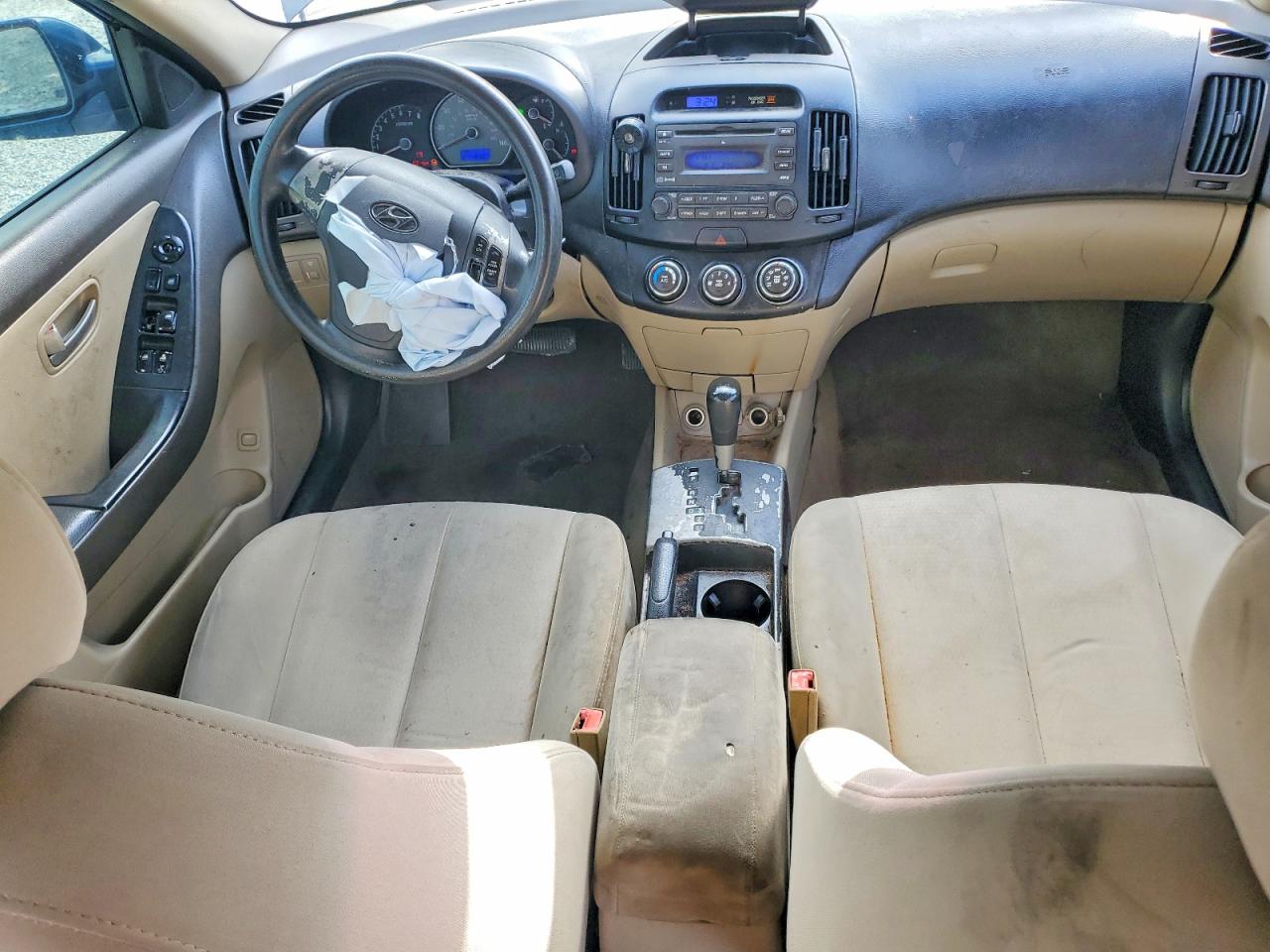 2008 Hyundai Elantra Gls Blue vin: KMHDU46D18U482744