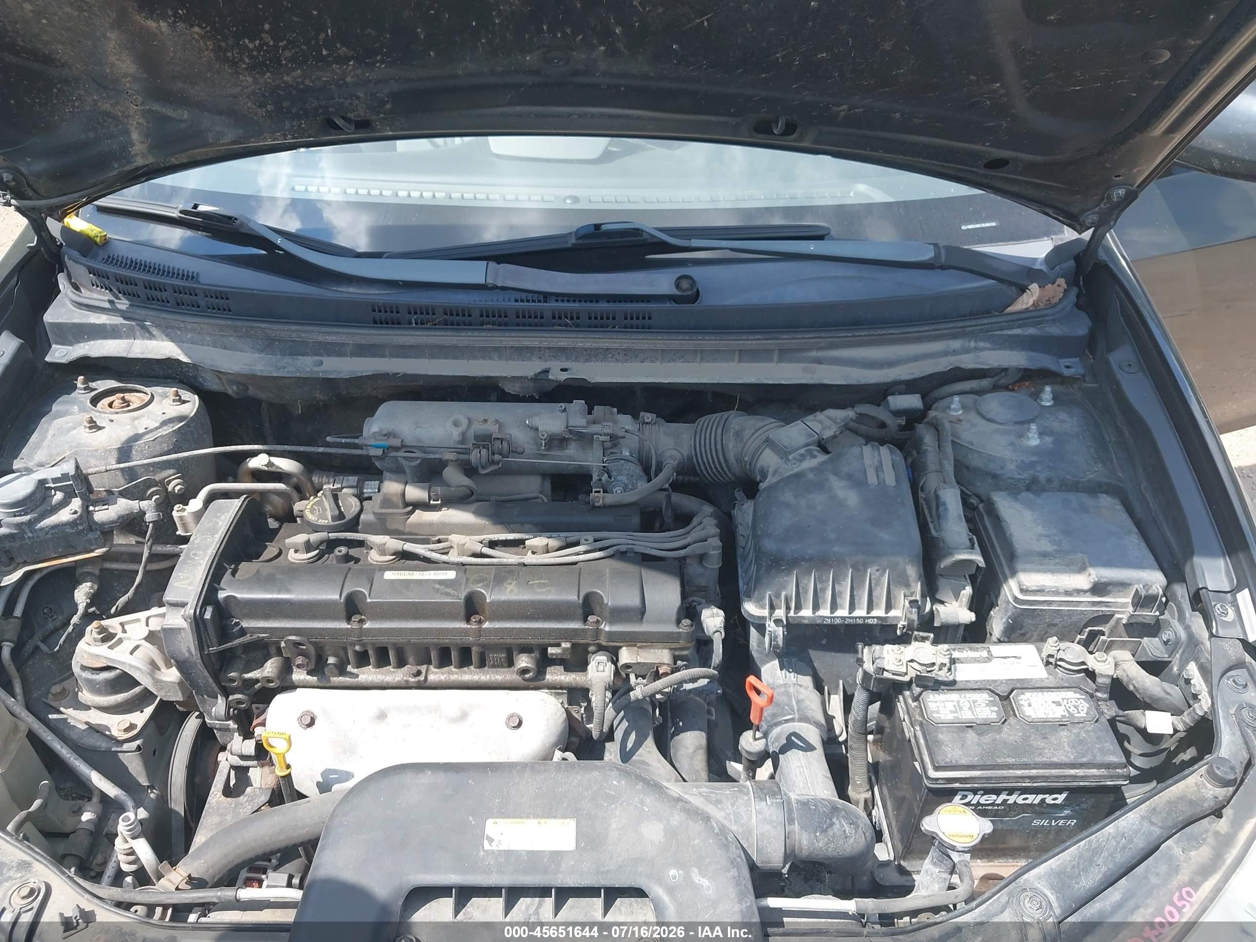 2008 Hyundai Elantra Gls/se Черный vin: KMHDU46D18U484168