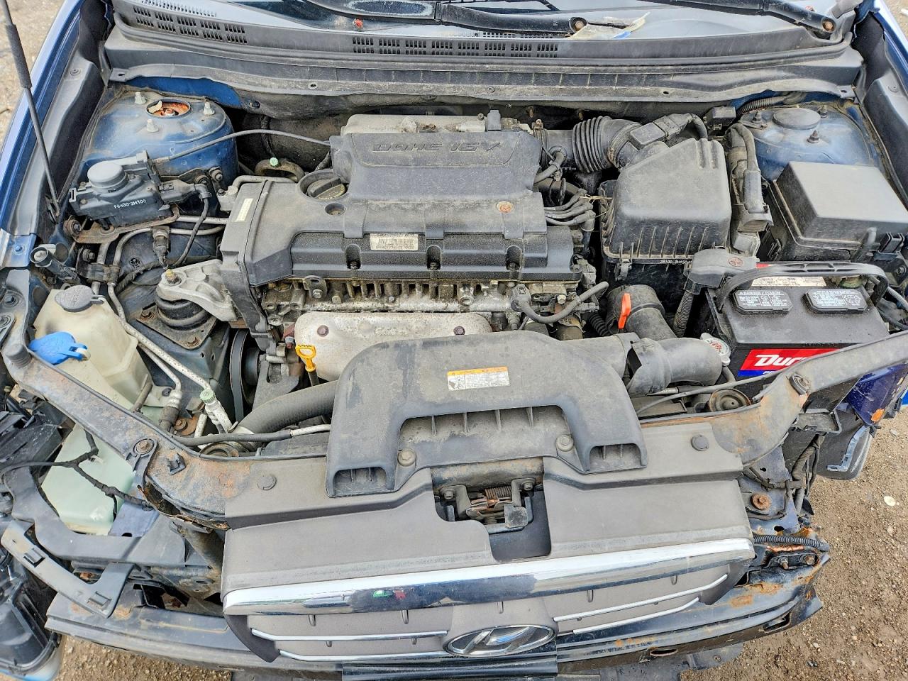 2008 Hyundai Elantra Gls Blue vin: KMHDU46D18U491038