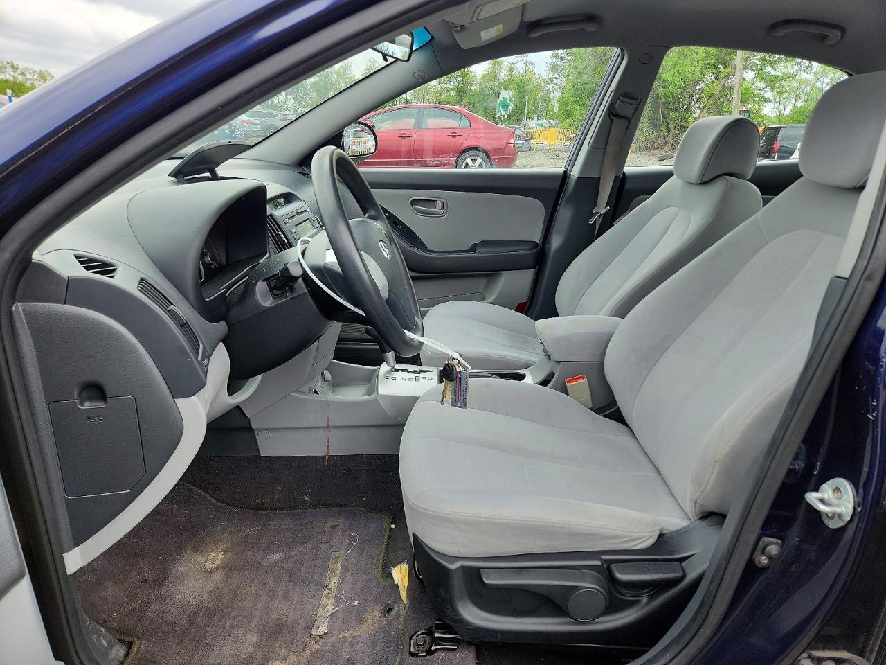 2008 Hyundai Elantra Gls Blue vin: KMHDU46D18U491038