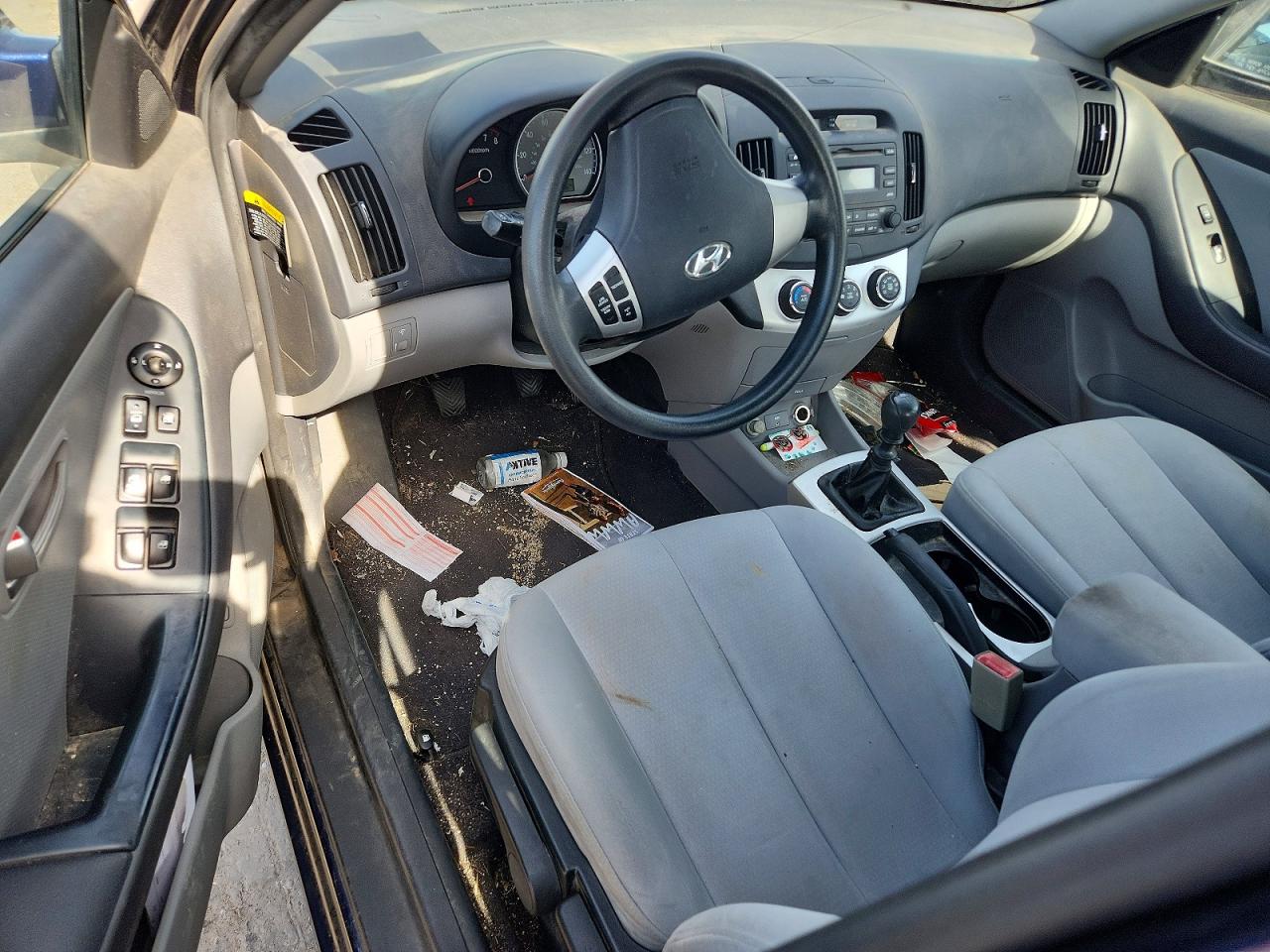 2008 Hyundai Elantra Gls Blue vin: KMHDU46D18U491671