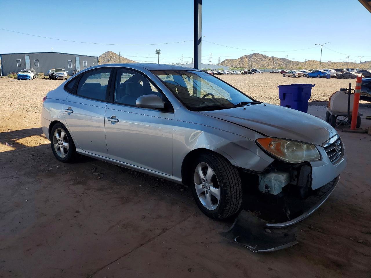 2008 Hyundai Elantra Gls Silver vin: KMHDU46D18U550475