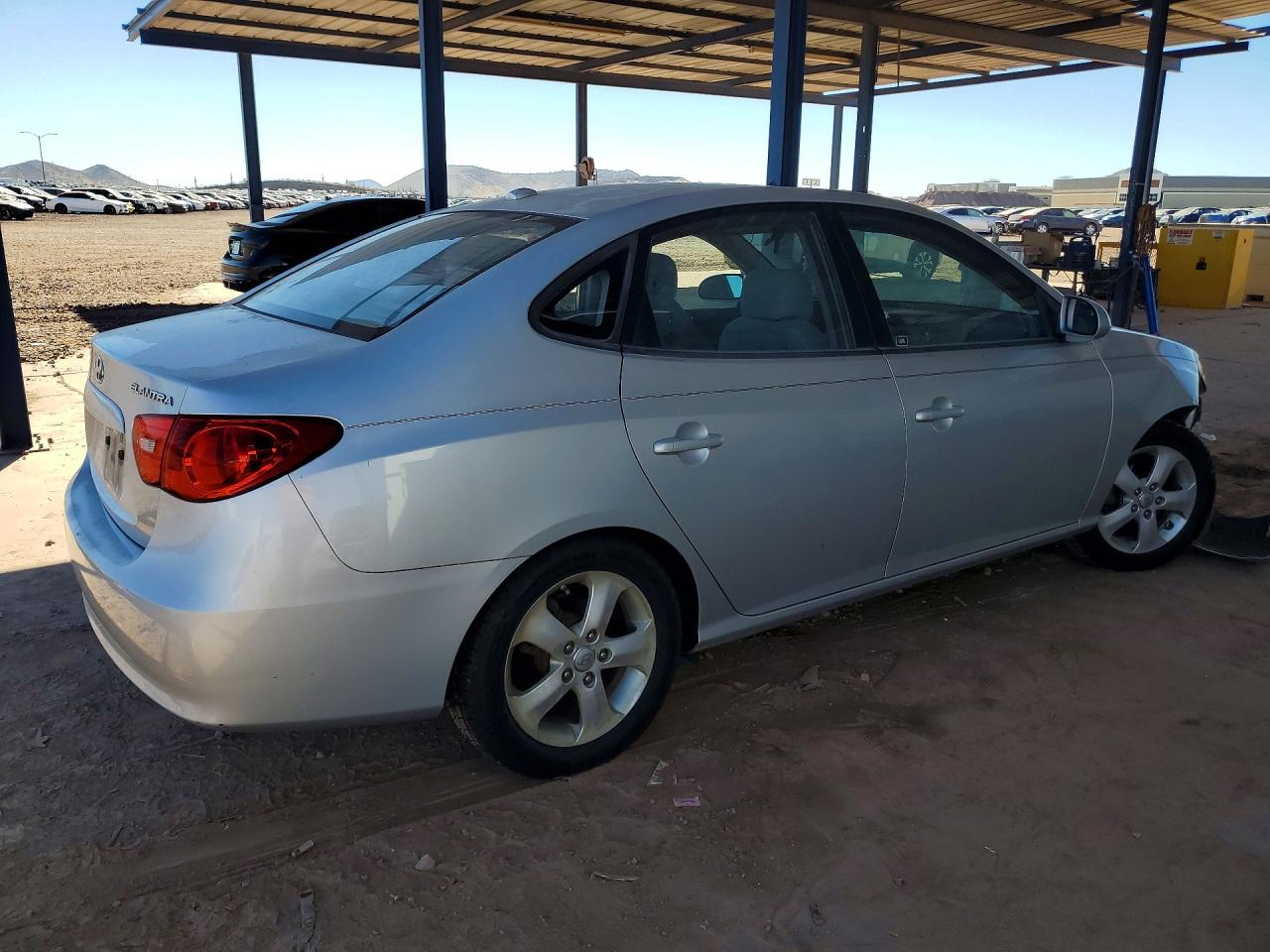 2008 Hyundai Elantra Gls Silver vin: KMHDU46D18U550475